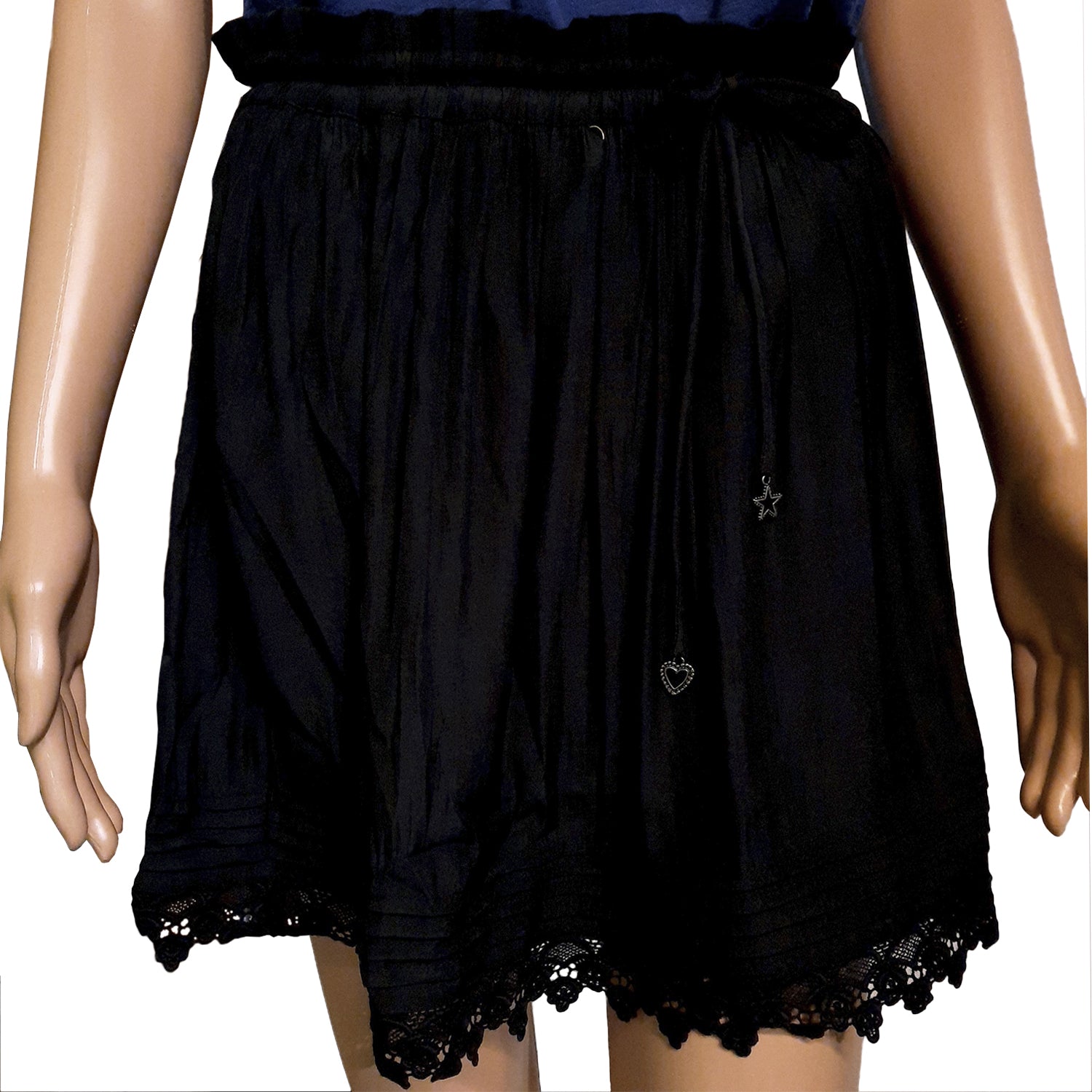 Falda Rapsodia Beverly Negro