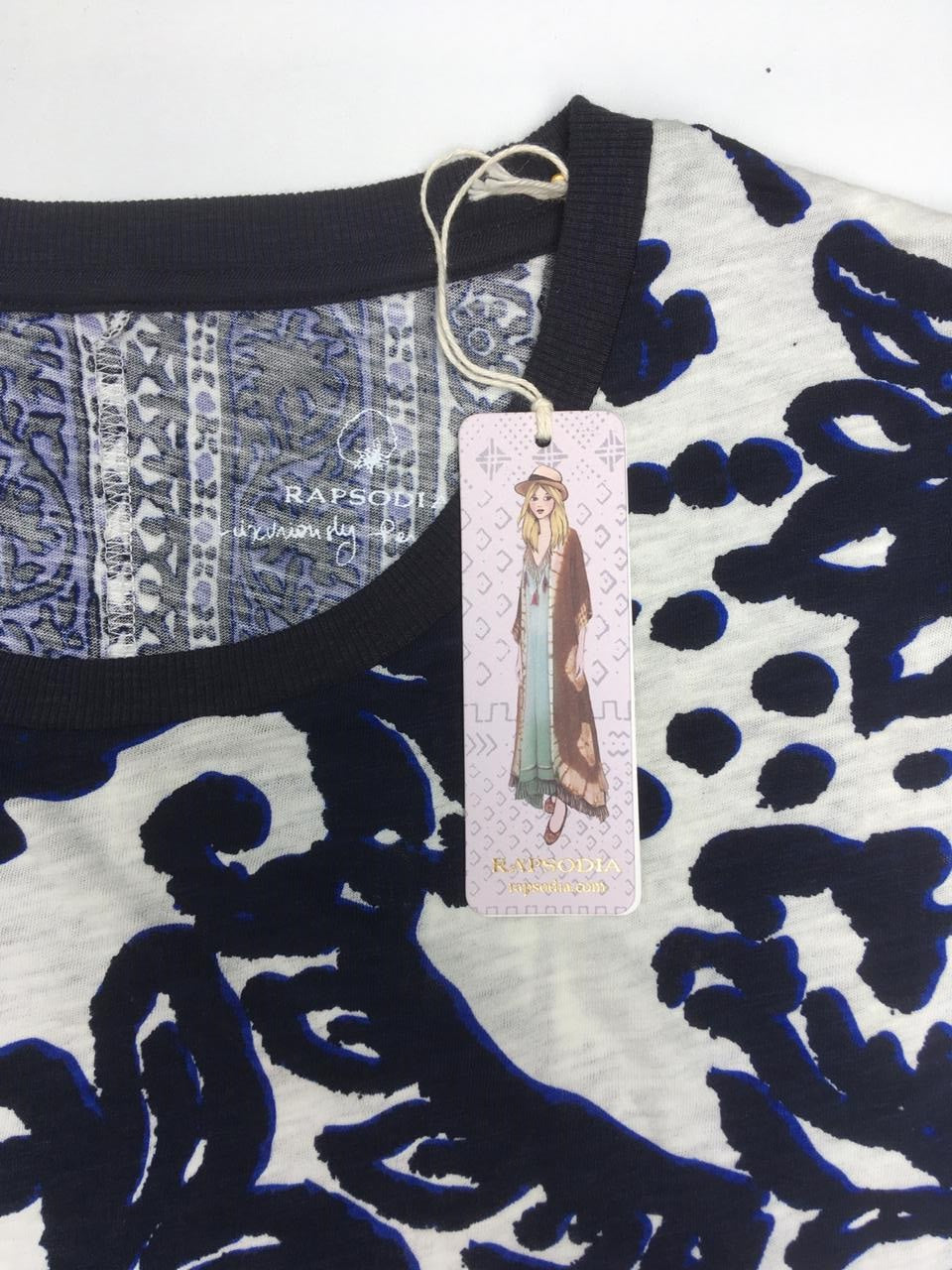 Polera Rapsodia Hyde Azul