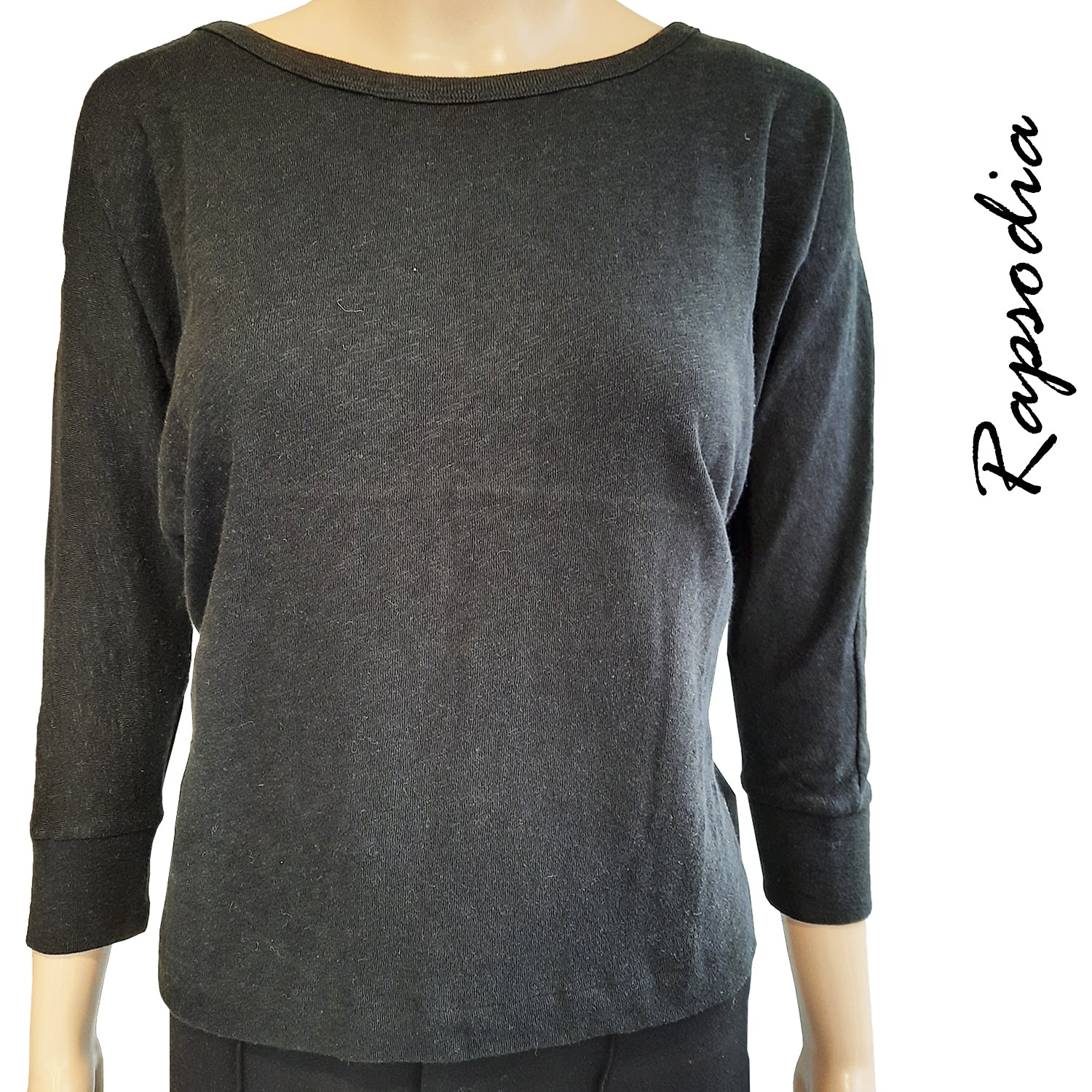Polera Rapsodia Ancha Valen Negro
