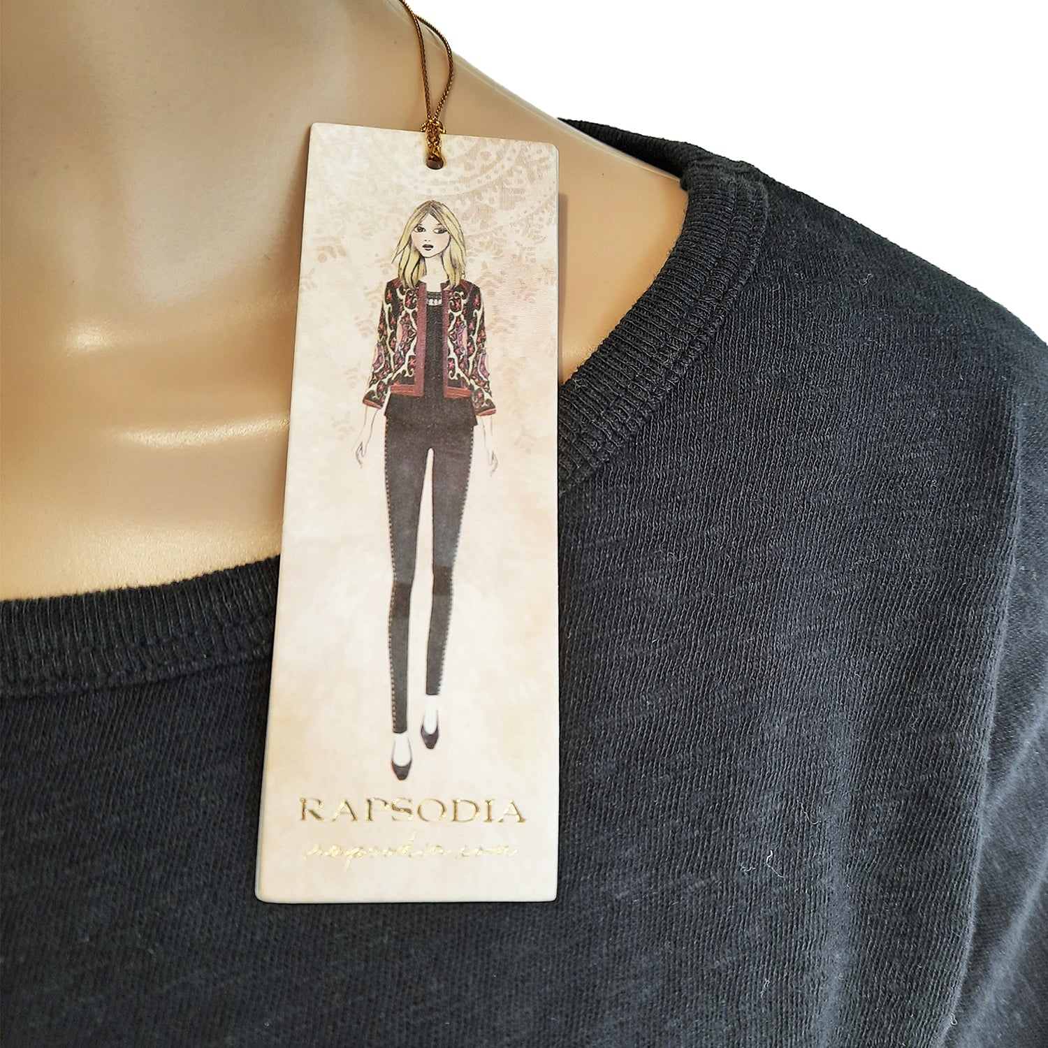 Polera Rapsodia Ancha Valen Negro