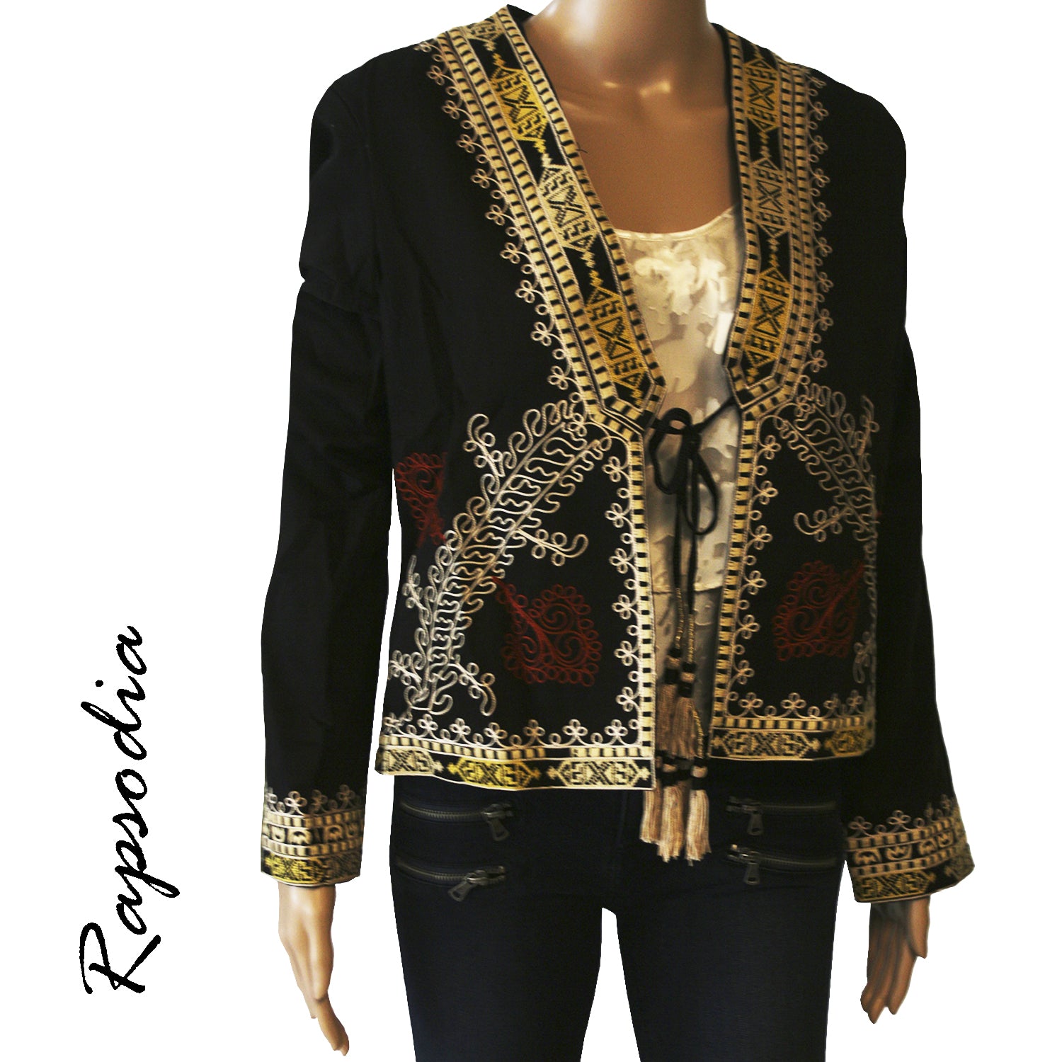 Chaqueta Rapsodia Etosha Negro