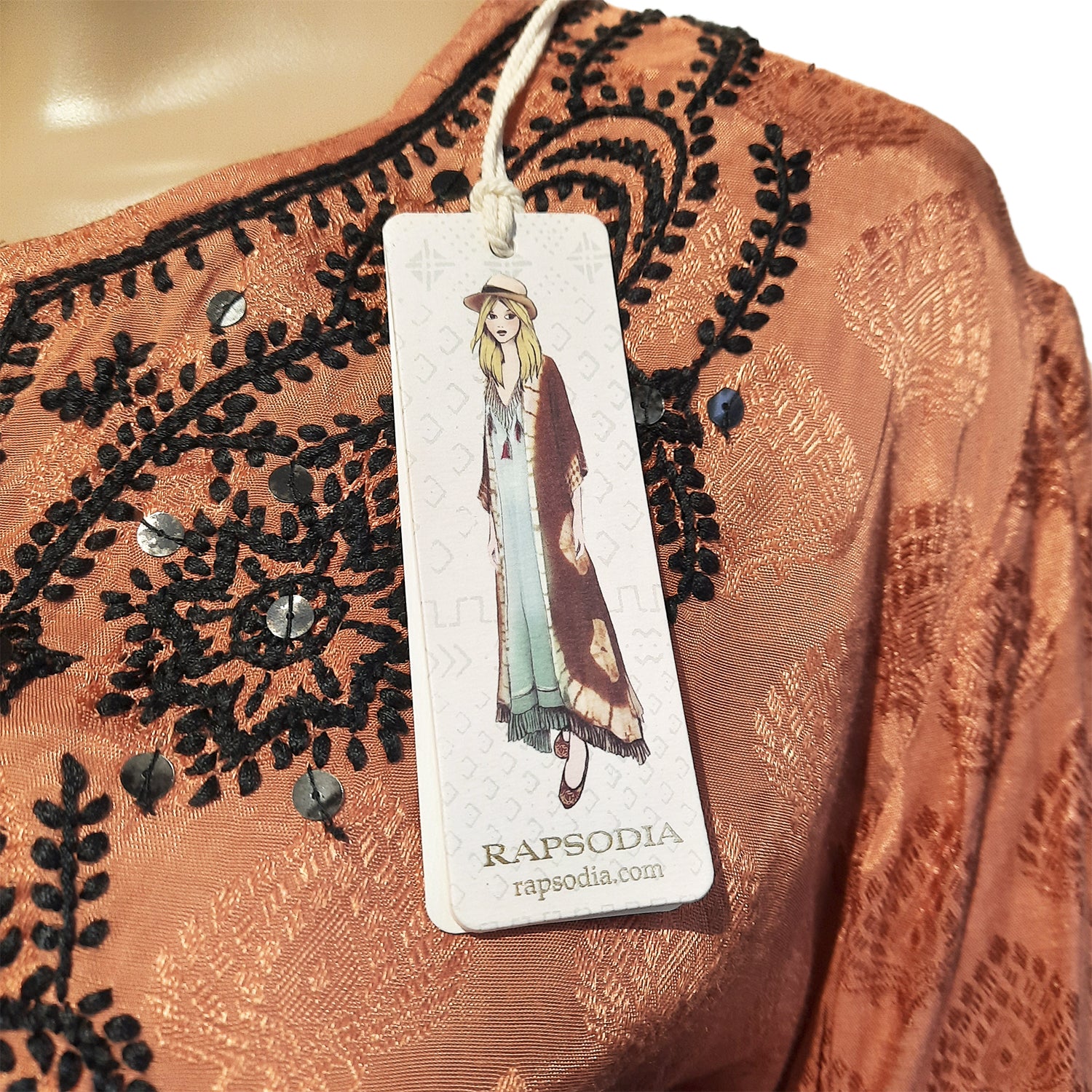 Blusa Rapsodia Bwindi Naranja