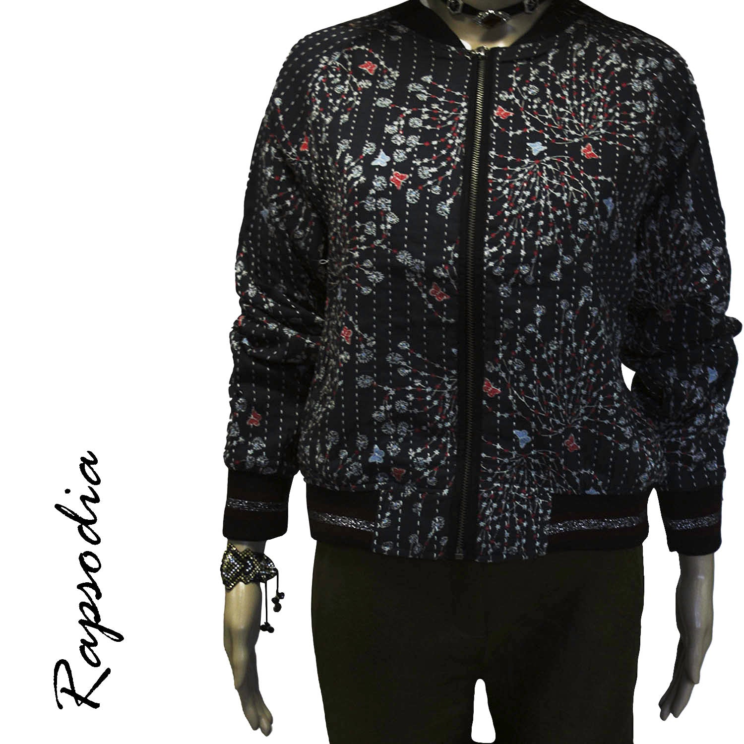 Chaqueta Rapsodia Malit Tulain Negro