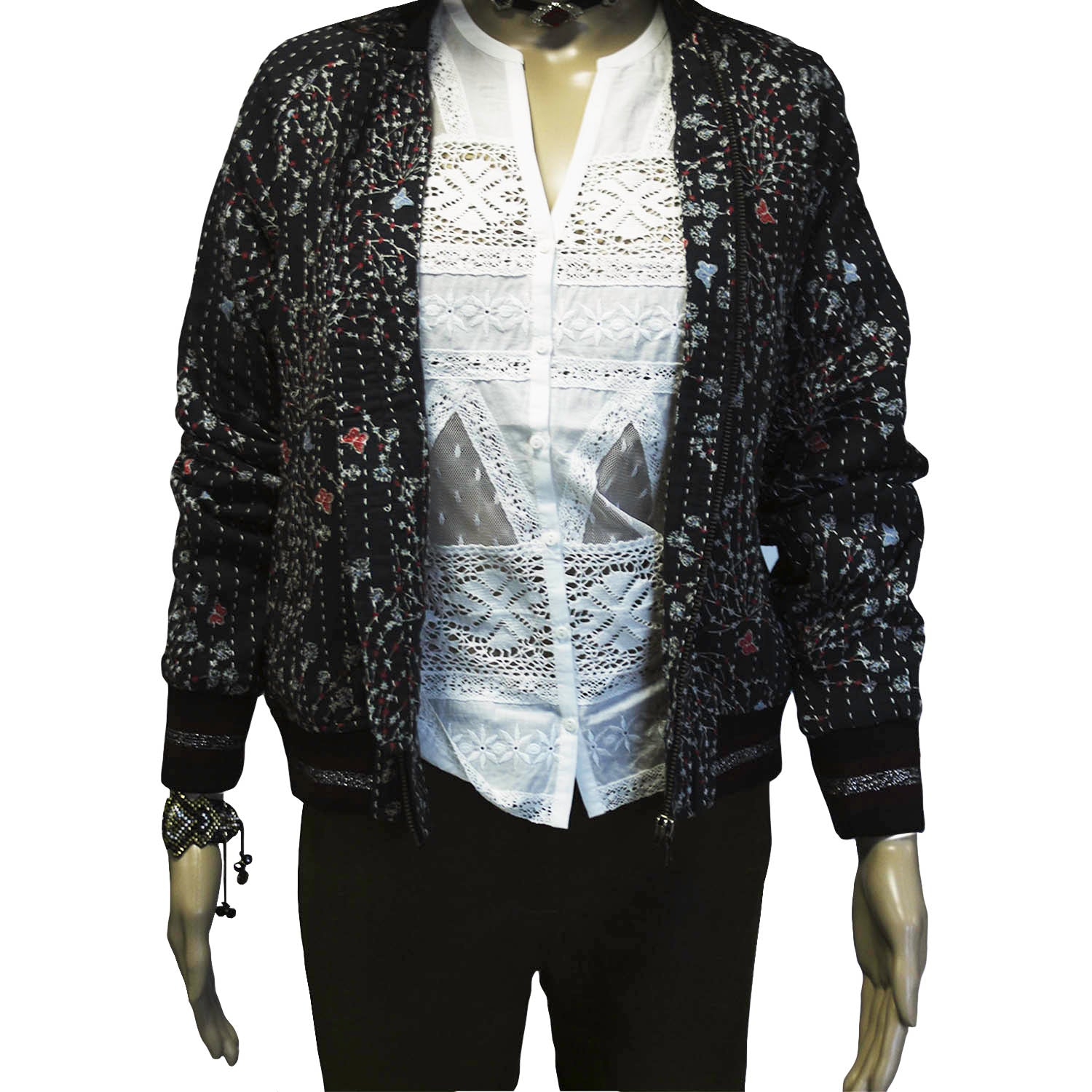 Chaqueta Rapsodia Malit Tulain Negro
