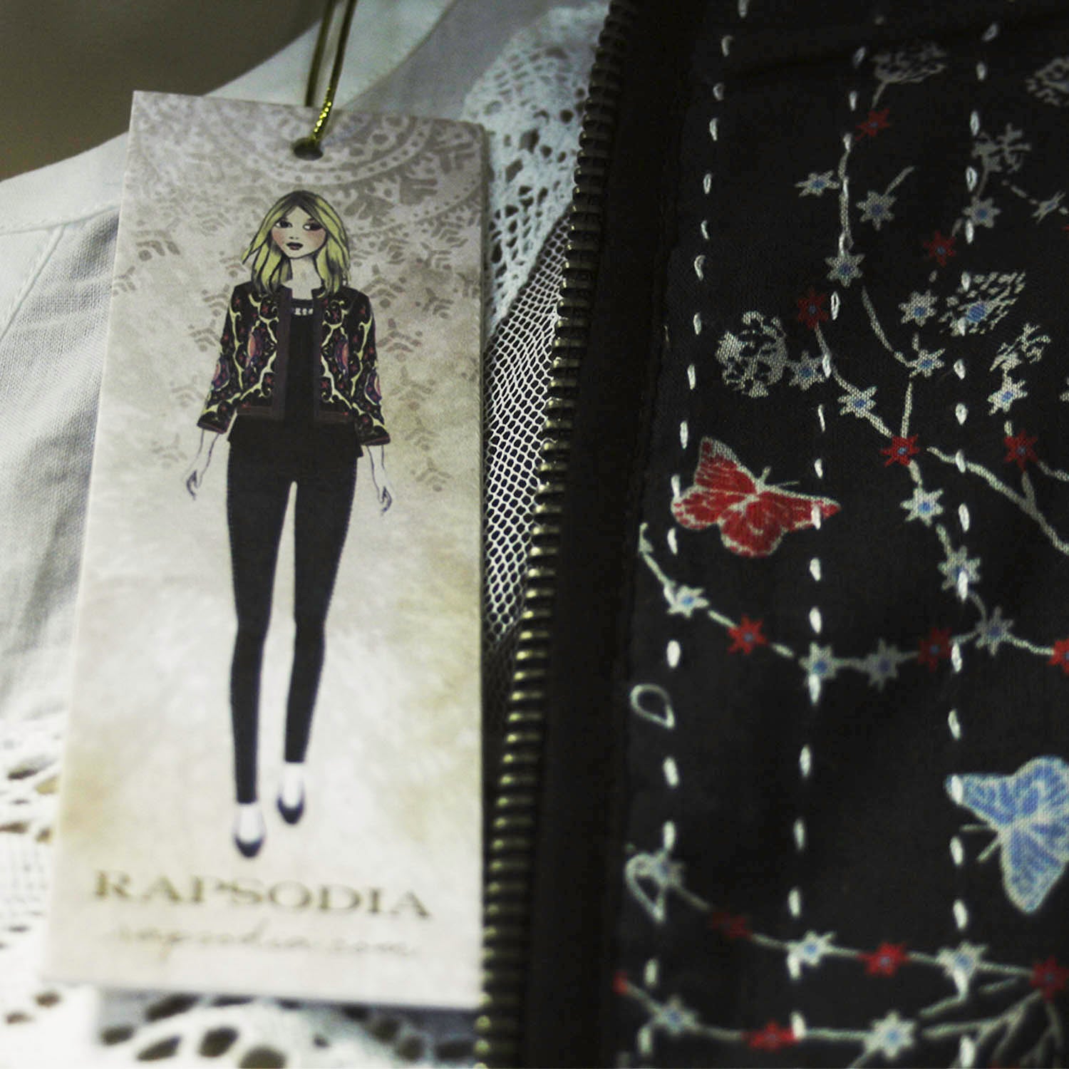 Chaqueta Rapsodia Malit Tulain Negro
