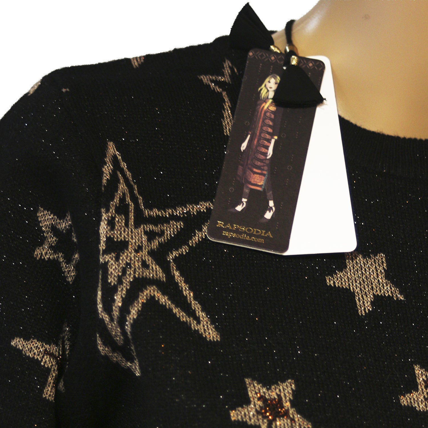Sweater Rapsodia Joss Negro
