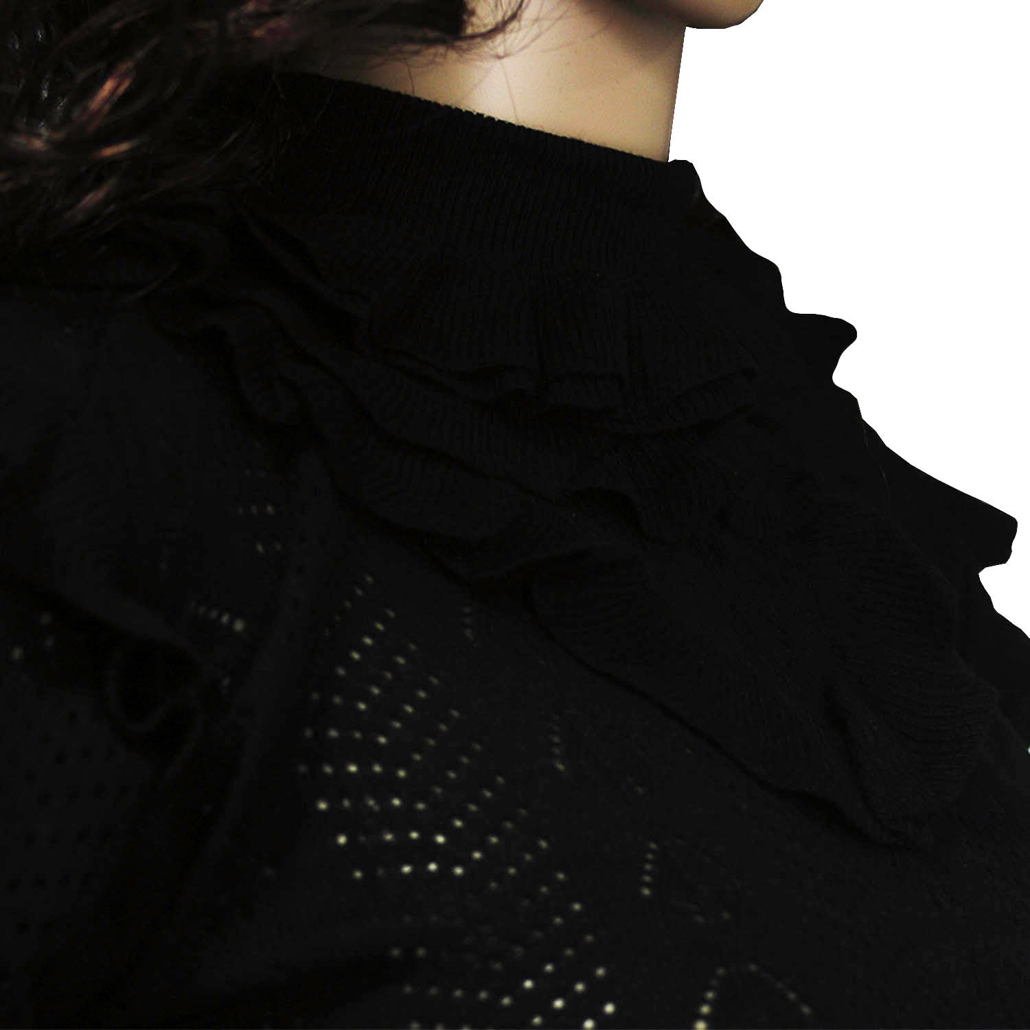 Sweater Rapsodia Guti Long Negro