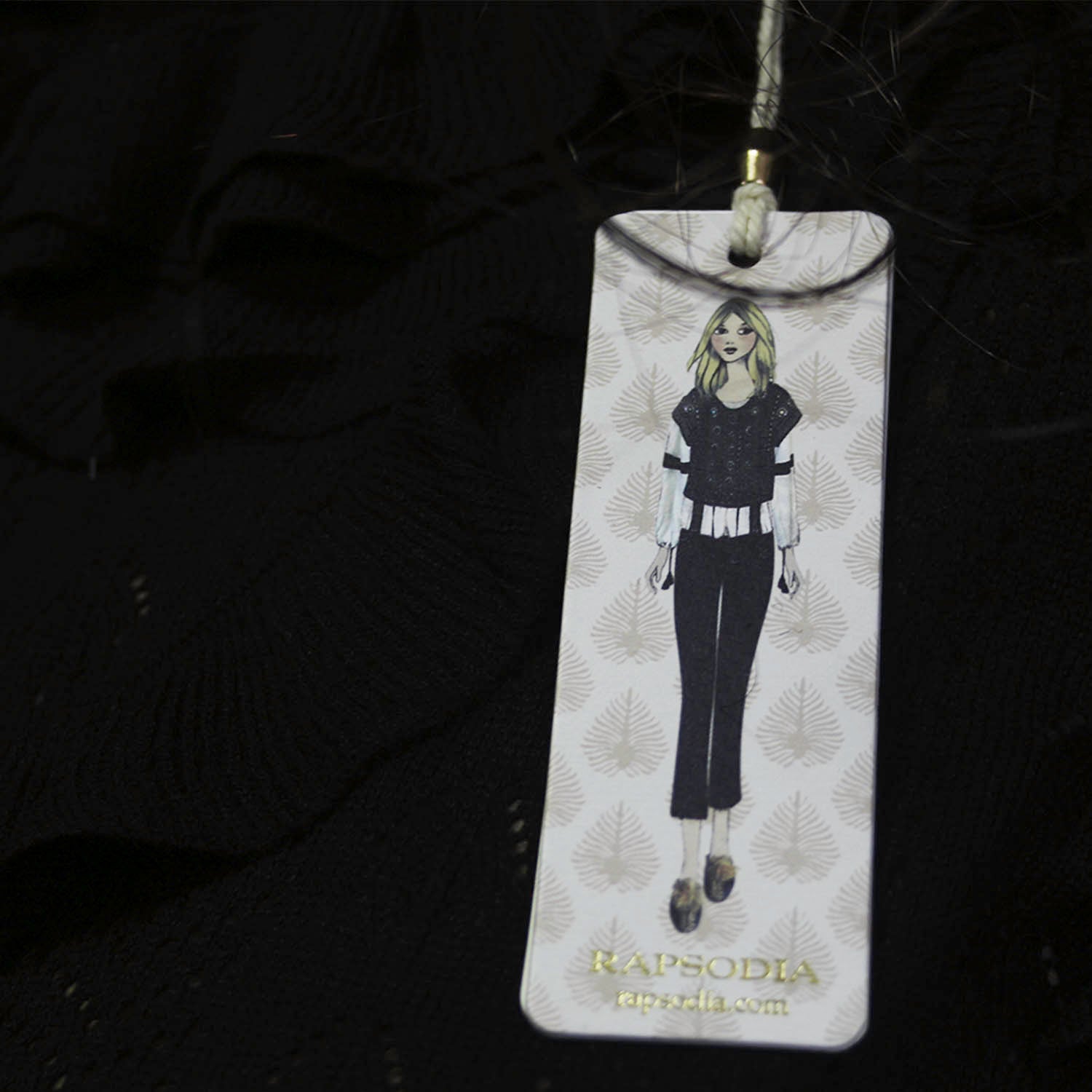 Sweater Rapsodia Guti Long Negro