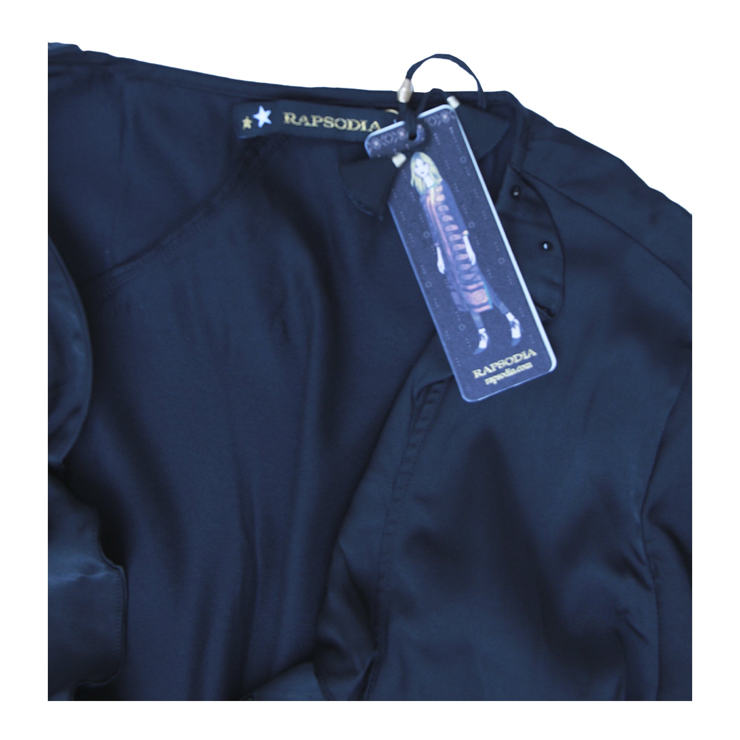 Vestido Rapsodia Daudi Negro