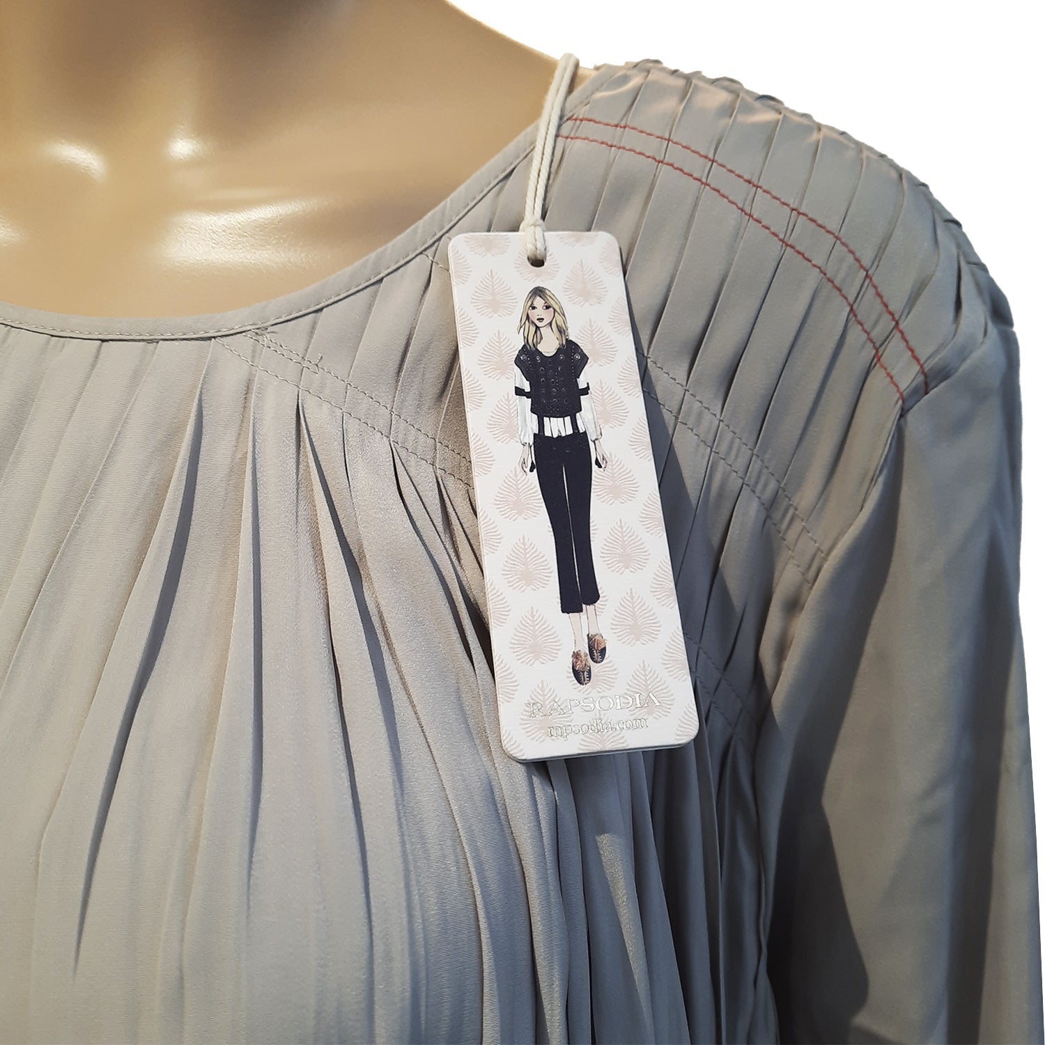 Blusa Rapsodia Emeka Gris
