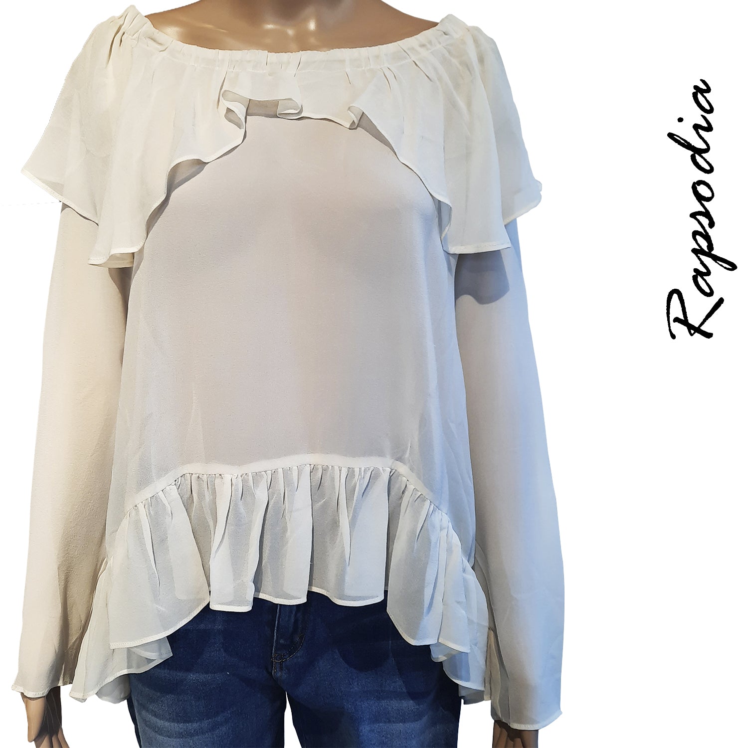 Blusa Rapsodia Clara Crudo