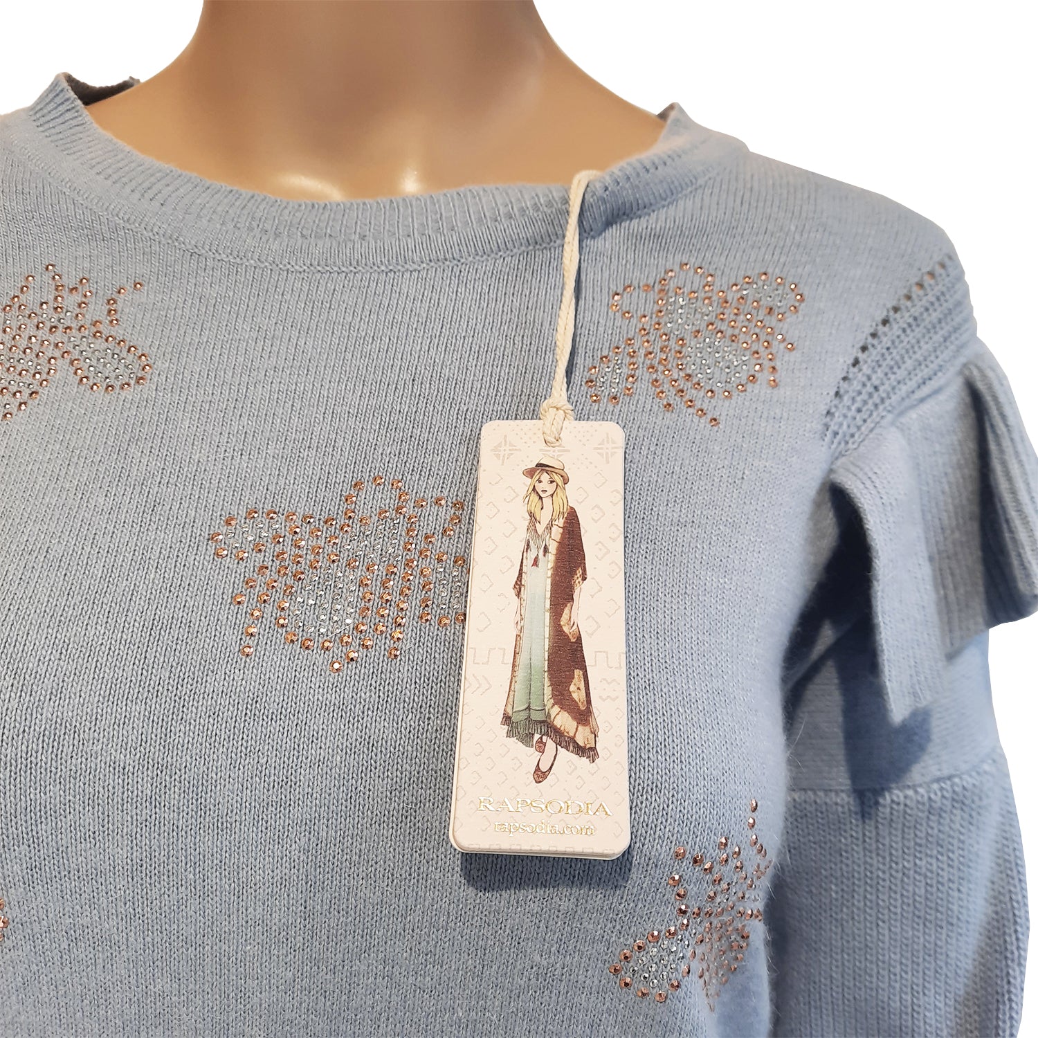 Sweater Rapsodia Lizzi Celeste