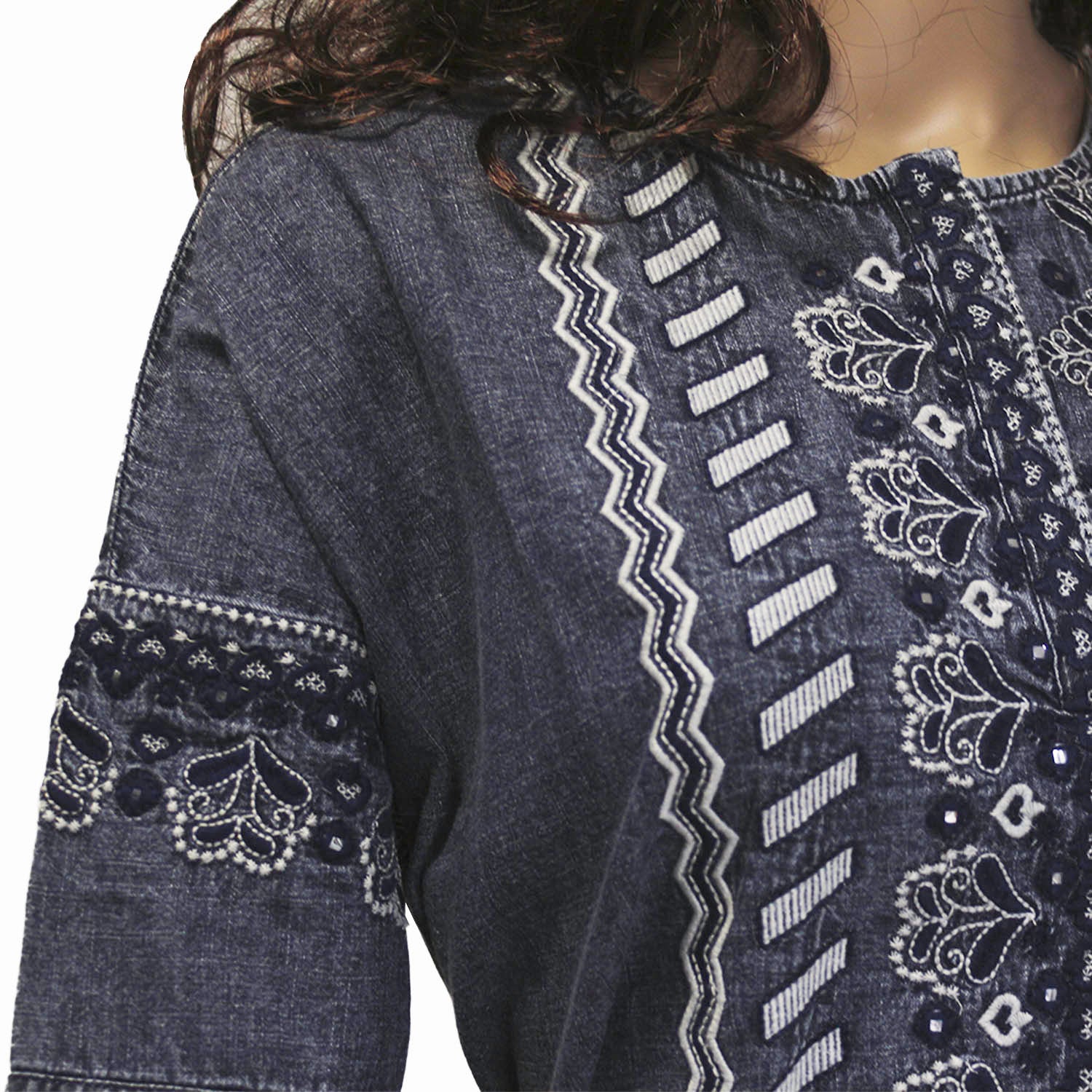Vestido Rapsodia Denim Celeste