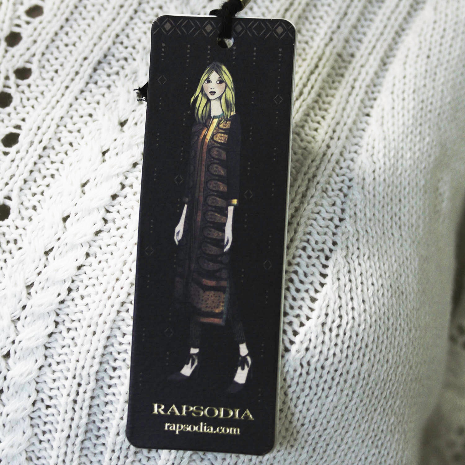 Sweater Rapsodia Lace Blanco