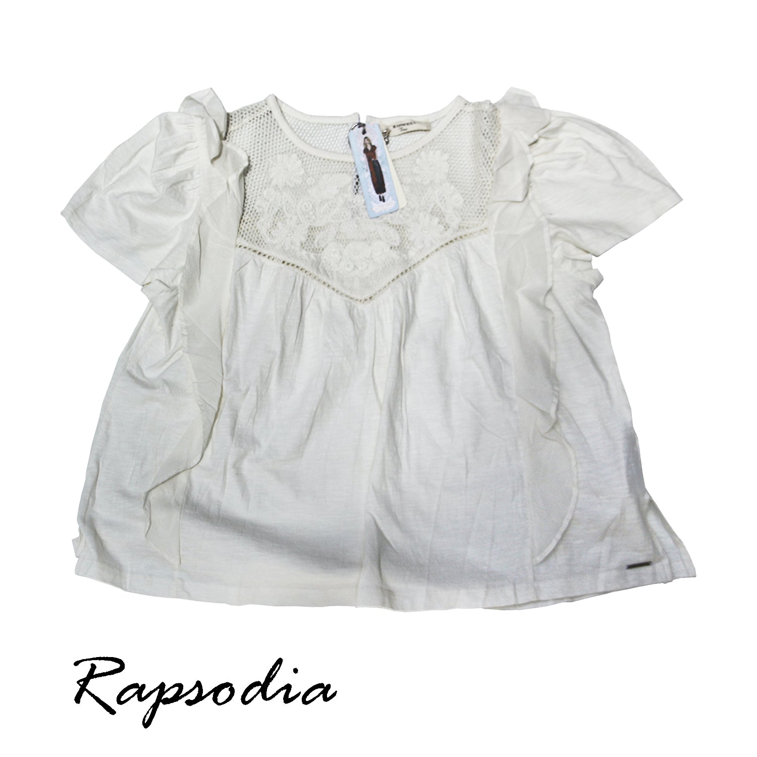 Blusa Rapsodia Charlo Crudo