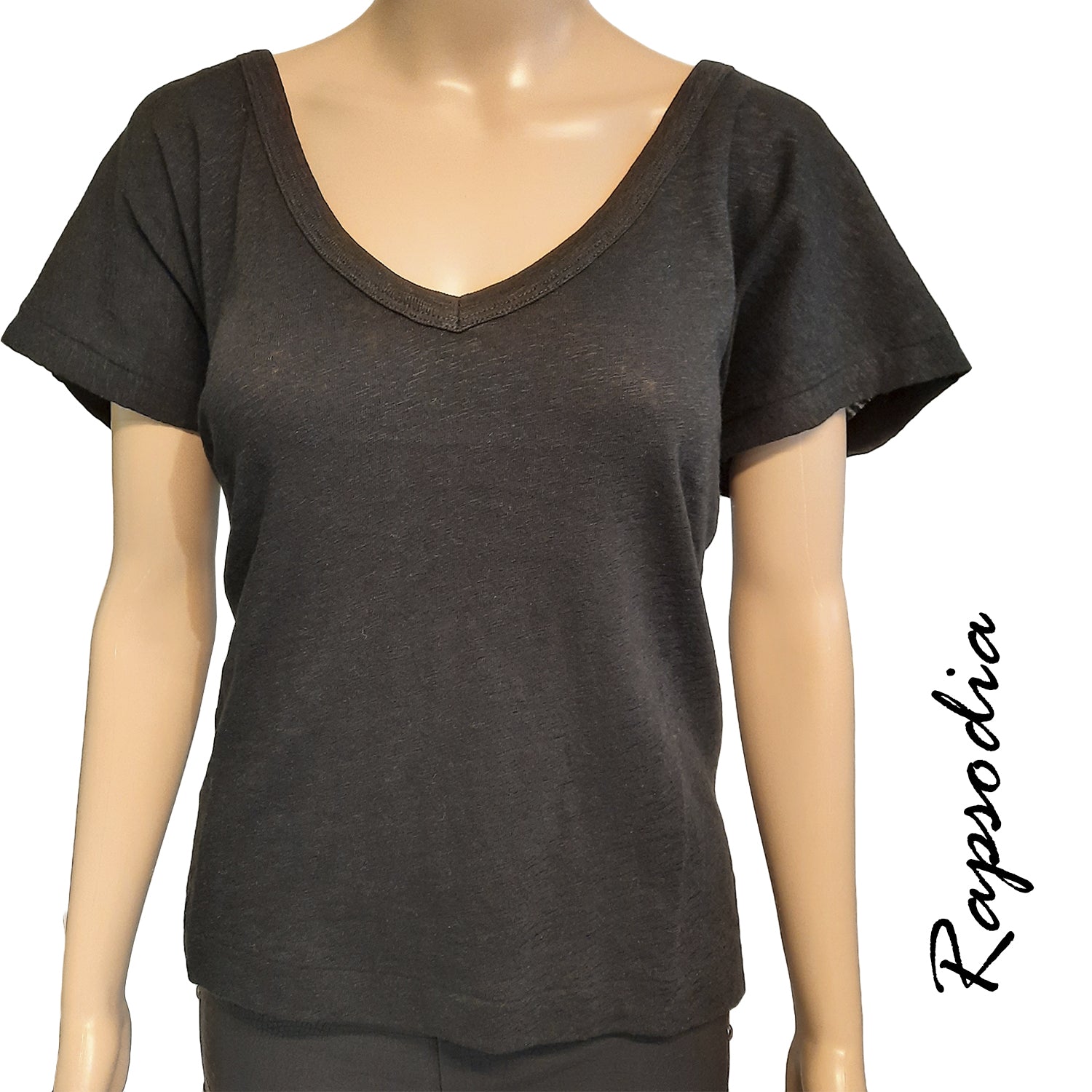 Polera Rapsodia Clara Basica Negra