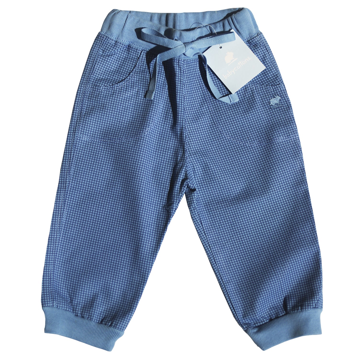 Pantalón Babycottons Football Azulino