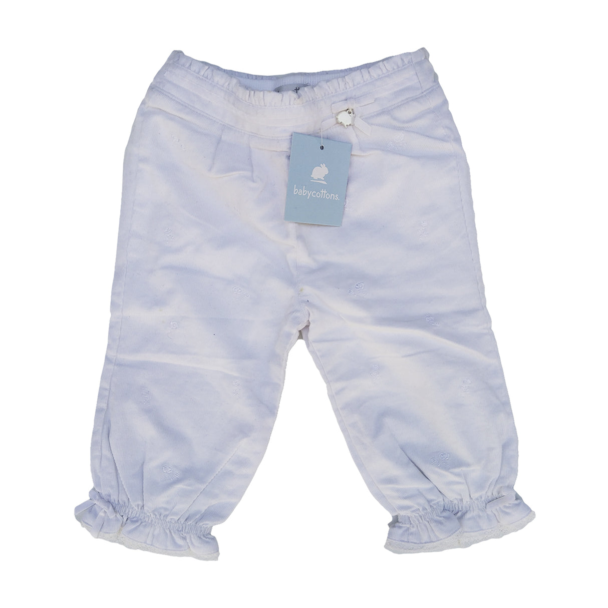 Pantalon Babycottons Broderie Blanco