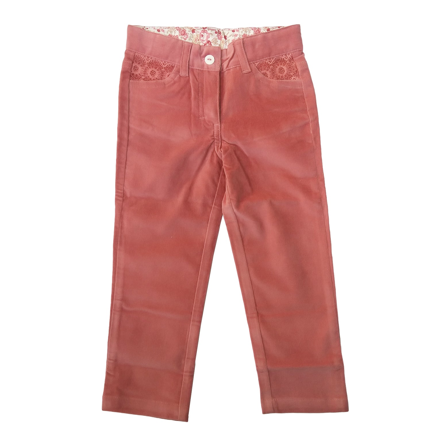 Pantalon Babycottons Chupin Isabelle Rosa