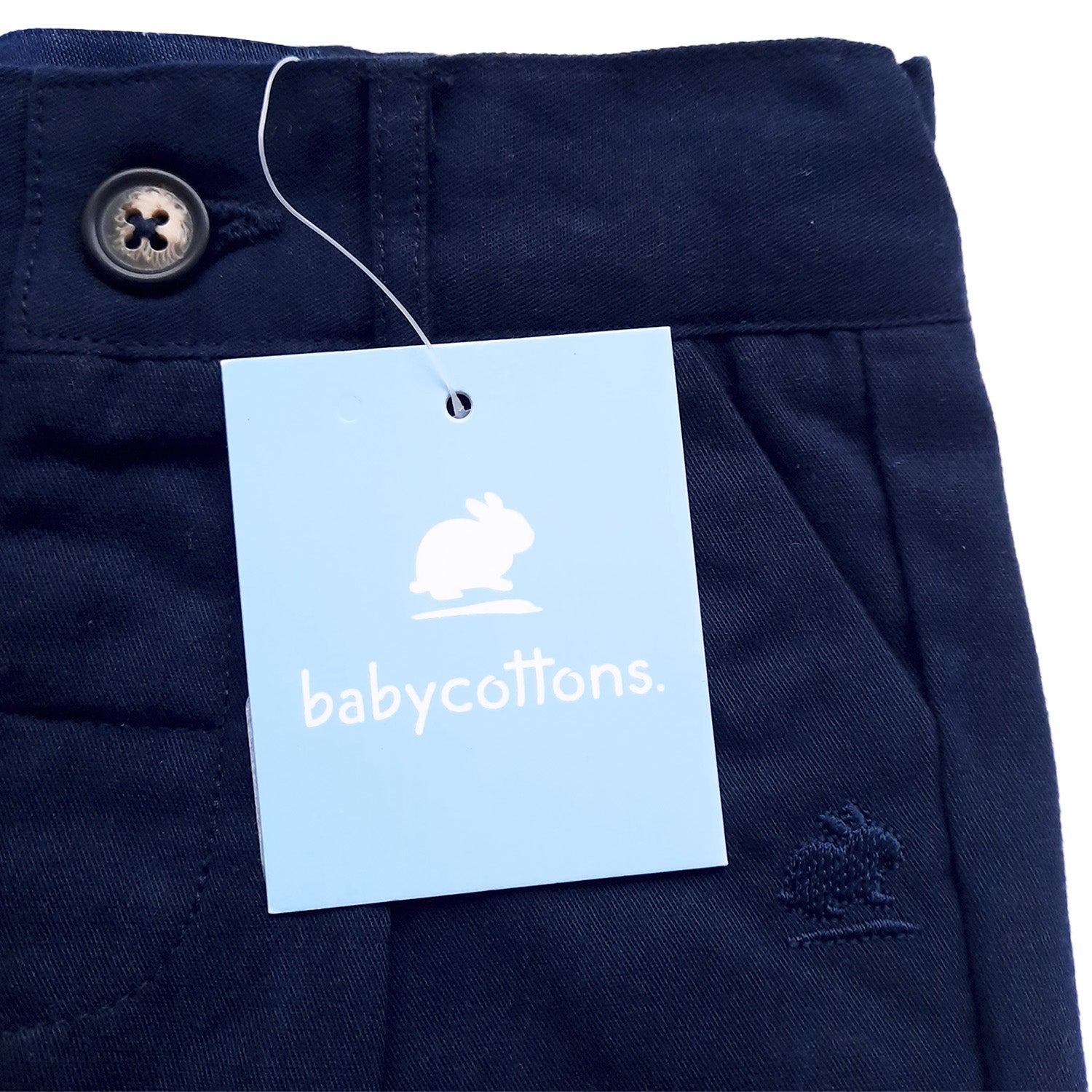 Pantalón Babycottons Bb cumple Azul