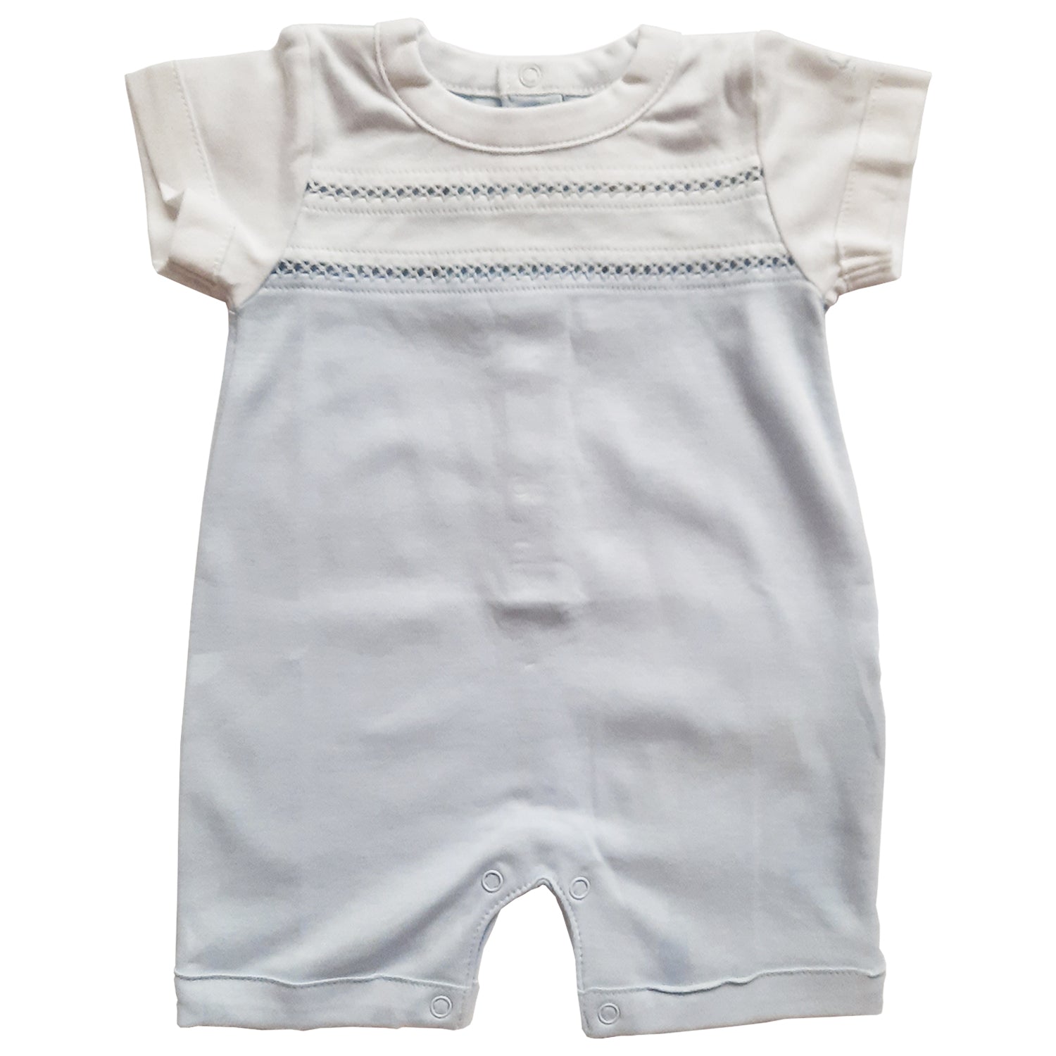 Enterito Babycottons Vanilla MC Celeste