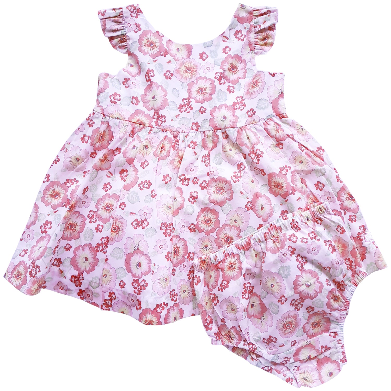 Vestido Babycottons BB Geraldine Estampado