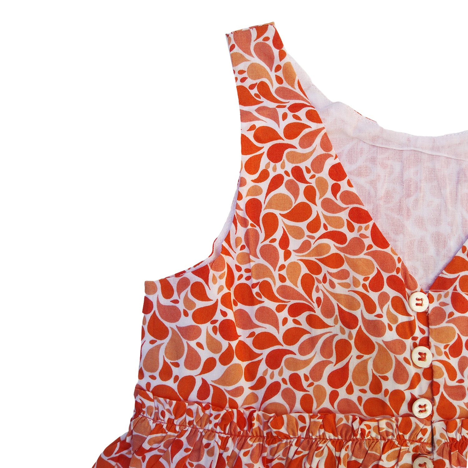 Vestidos Bella Estanpado Niña T6