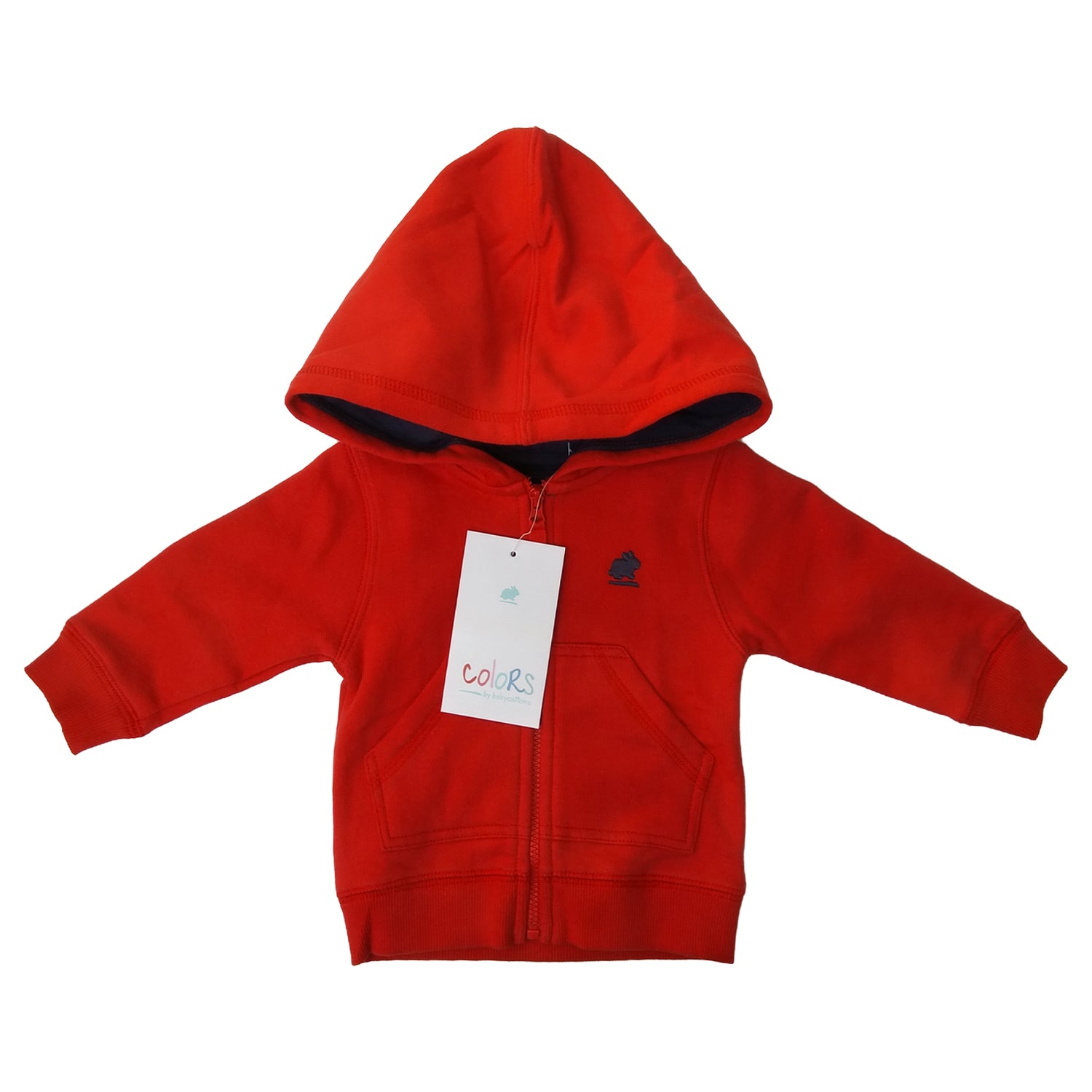 Sweater Babycottons Canguro Frisa Rojo