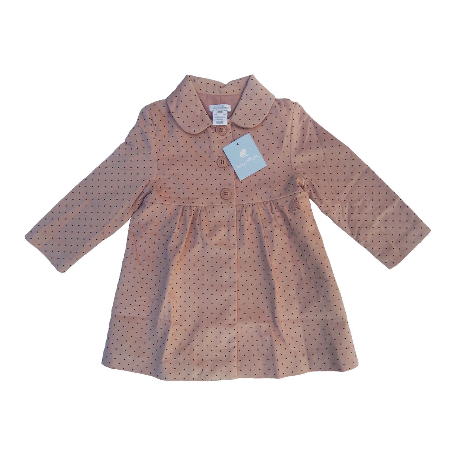 Tapado Babycottons Celine Rosa