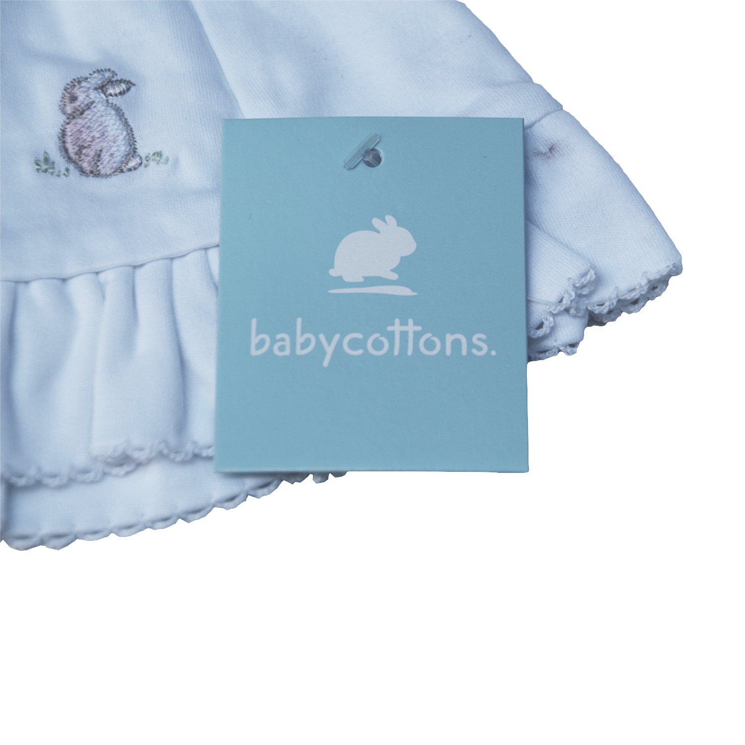Sombrero Babycottons Sol Tipets Blanco-Rosa