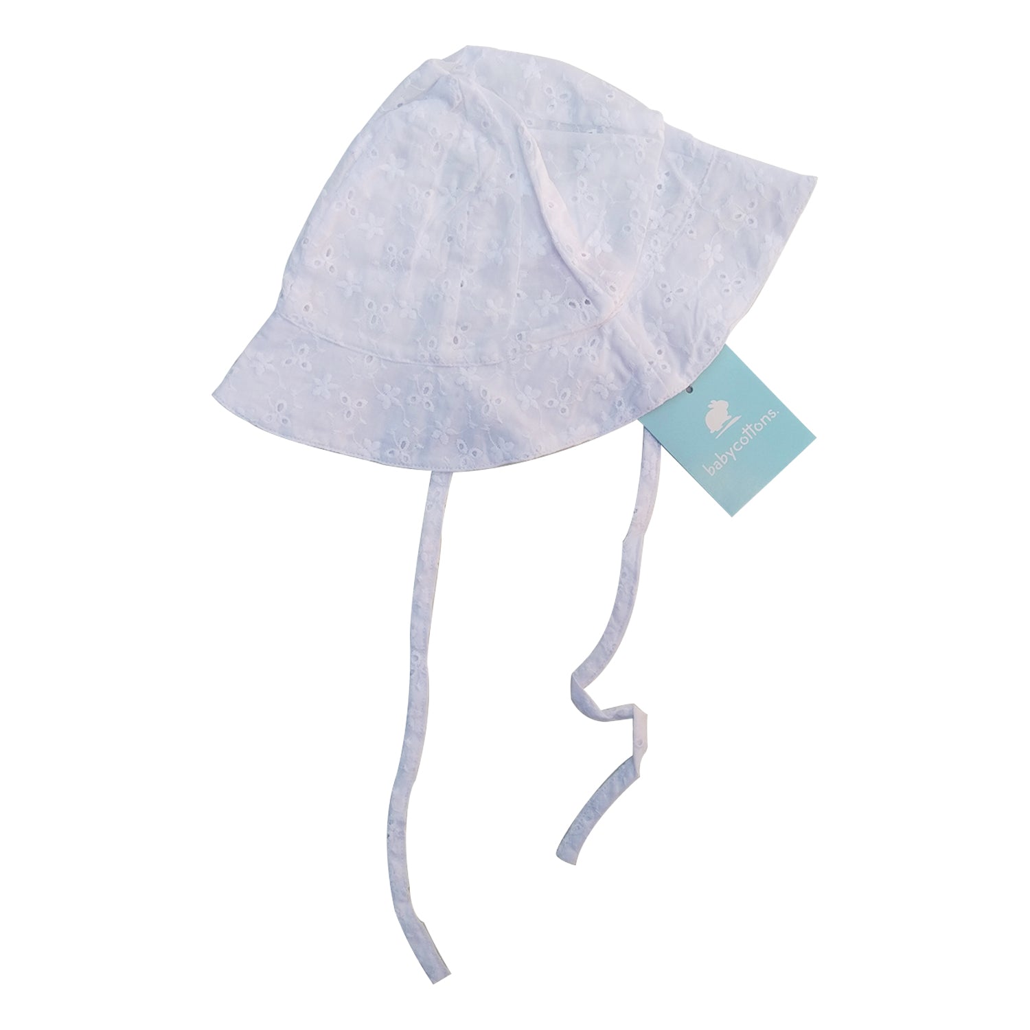 Sombrero Babycottons Bauti Blanco