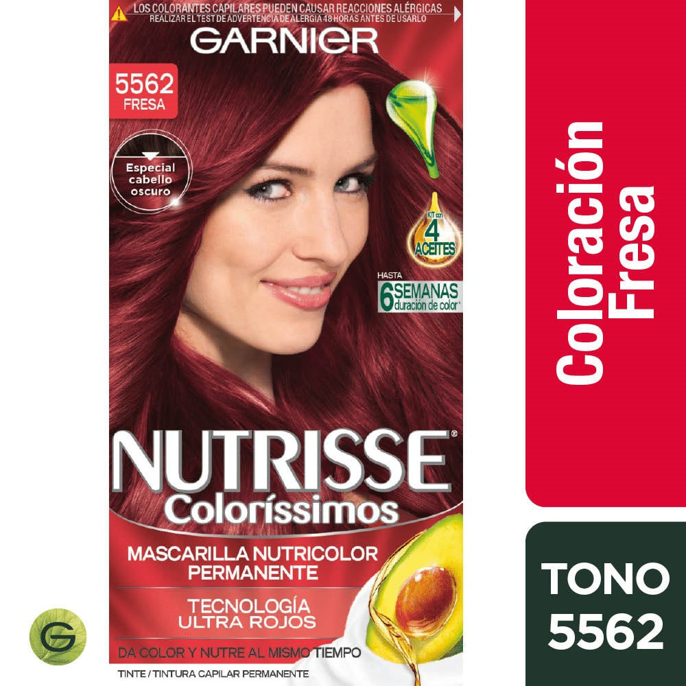 Nutrisse Colorissimos 5562 Fresa 3 Aceites