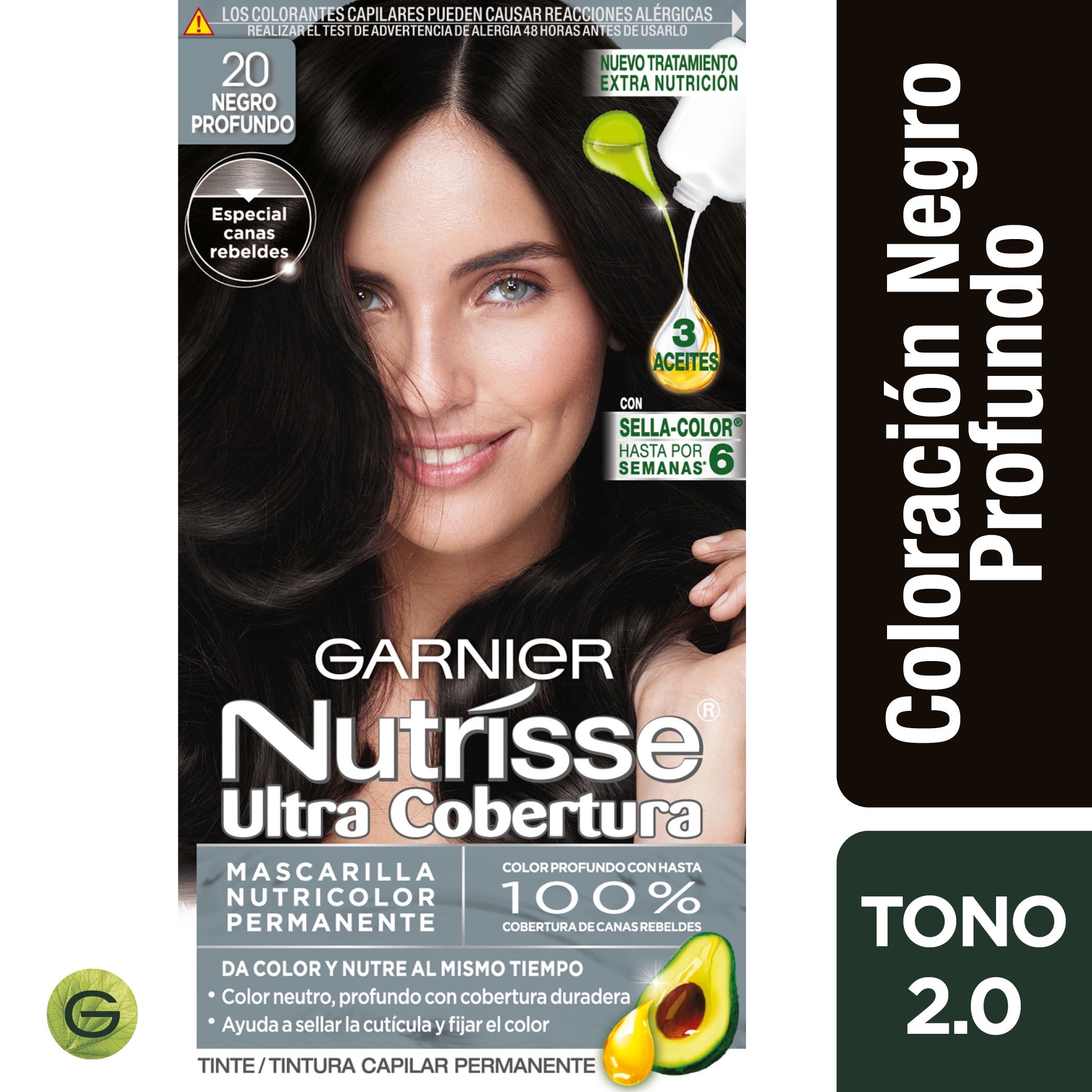 Nutrisse Ultra Cob 2.0 Ne gr Cl Prof 3 Aceites