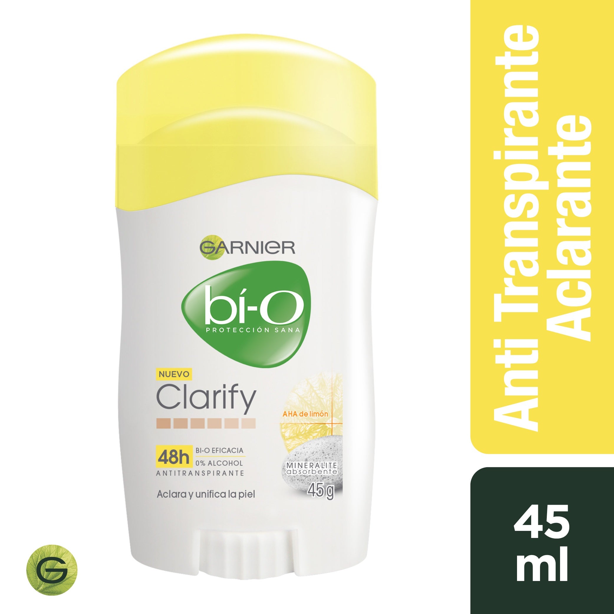 Desodrante Bi-O Clarify Re gr Muj Stick 45 gr