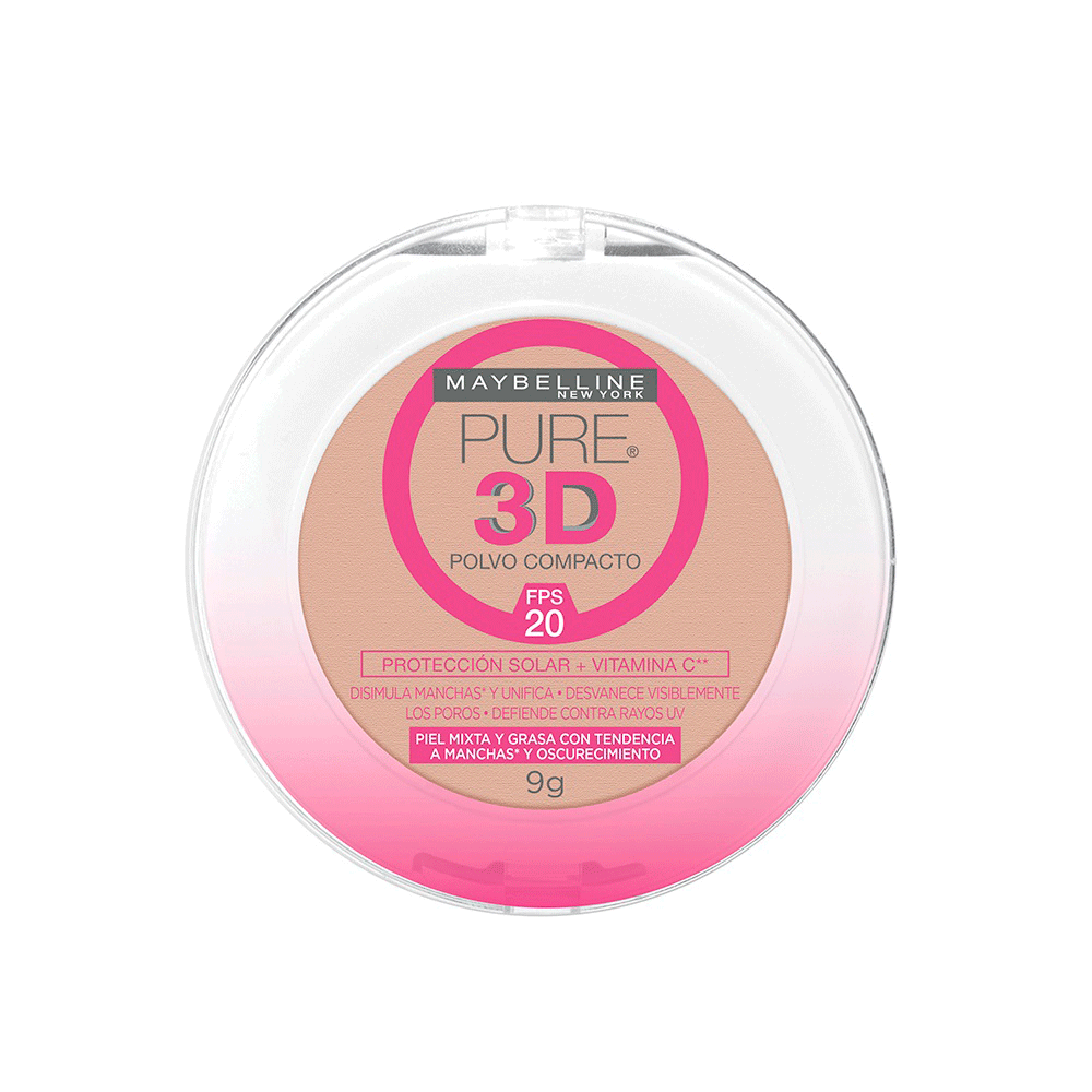 Polvo Pure 3D 310 Dorado Maybelline