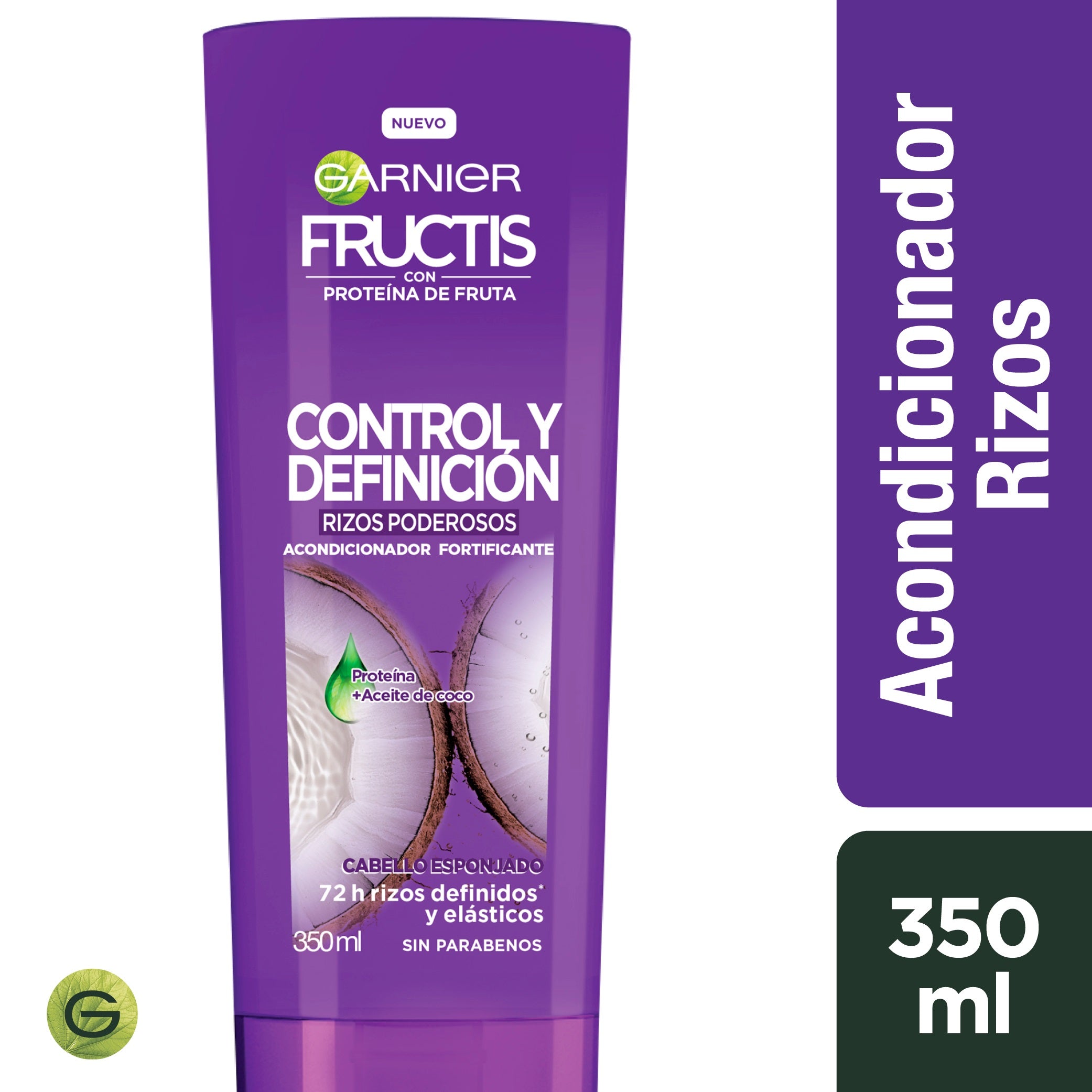 Fructis Rizos Ctrl Y Def Aco 350 ml