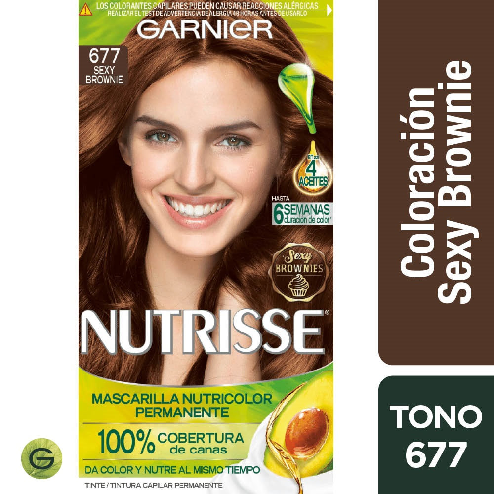 Nutrisse 677 Sexy Brownie 3 Aceites