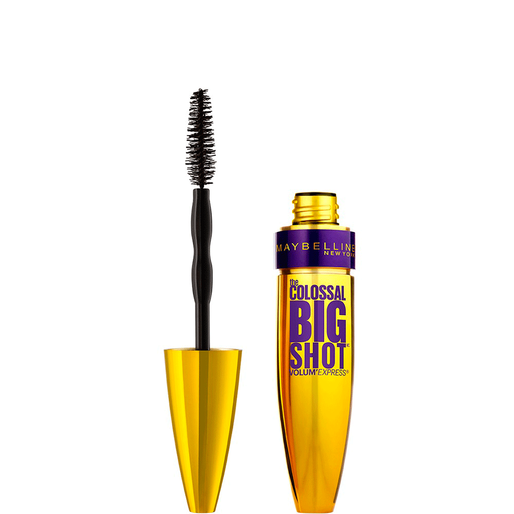 Máscara Pestañas Colossal Big Shot Lavable Negro Maybelline