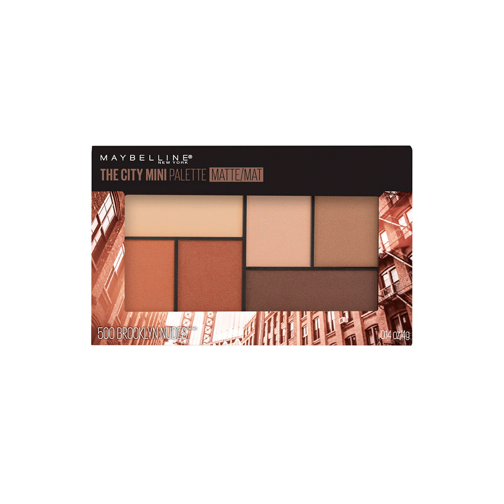 Sombra De Ojos City Mini Palette Brooklyn Nudes Maybelline