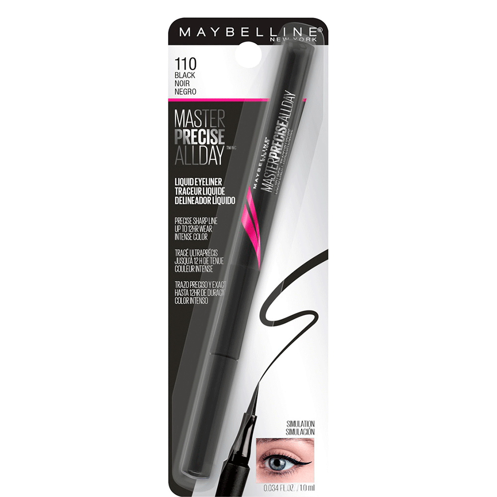 Delineador De Ojos Master Precise Negro Maybelline