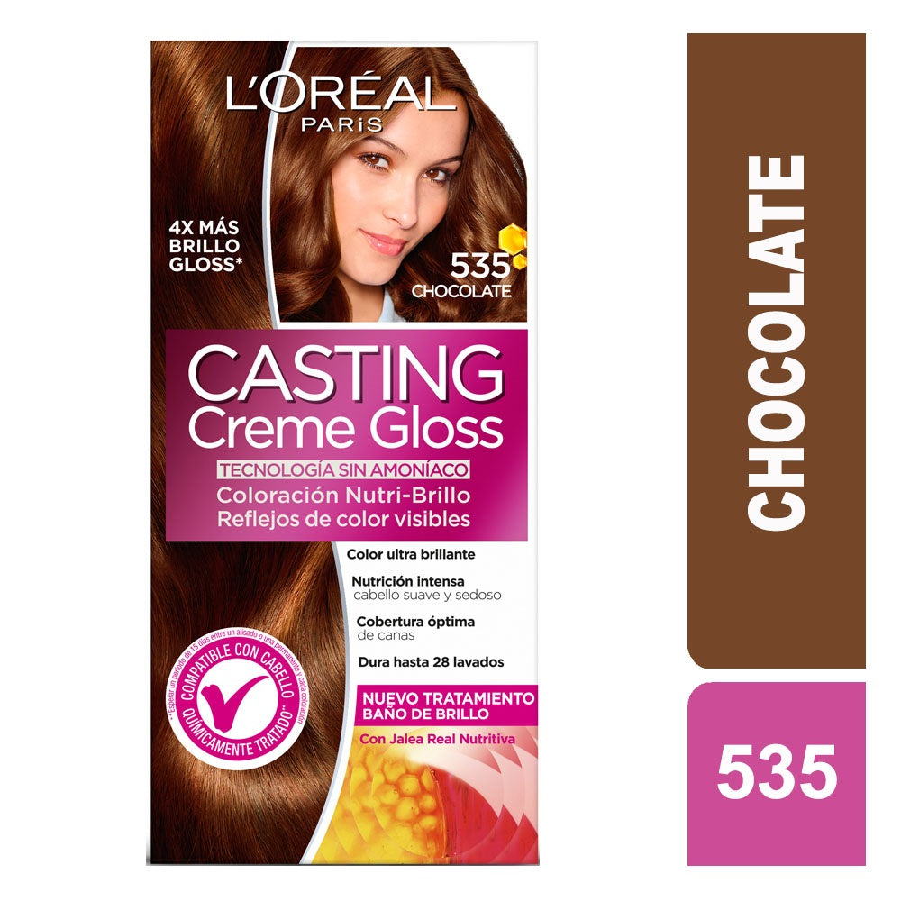 Castin gr Creme gr Loss 535 Chocolate Jreal Tono Sobre Tono