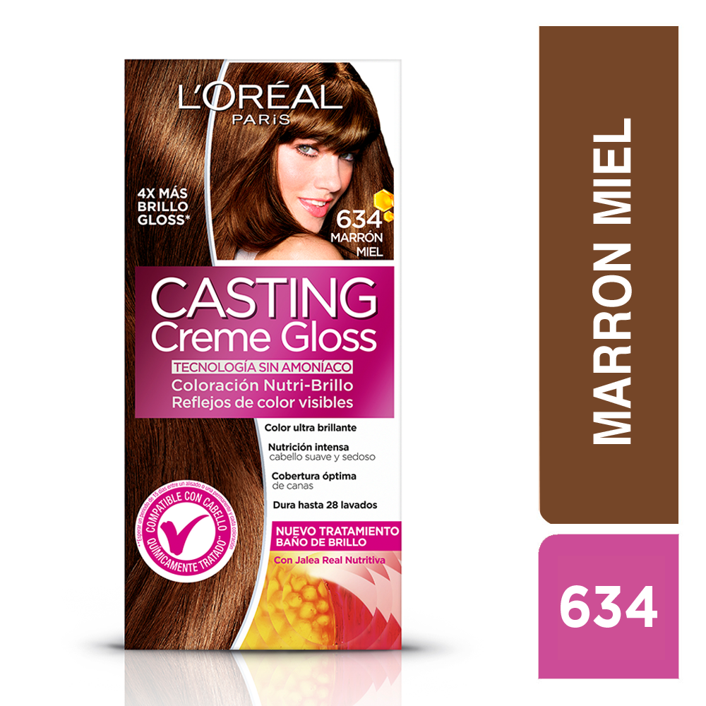 Castin gr Creme gr Loss 634 Marron Miel Tono Sobre Tono