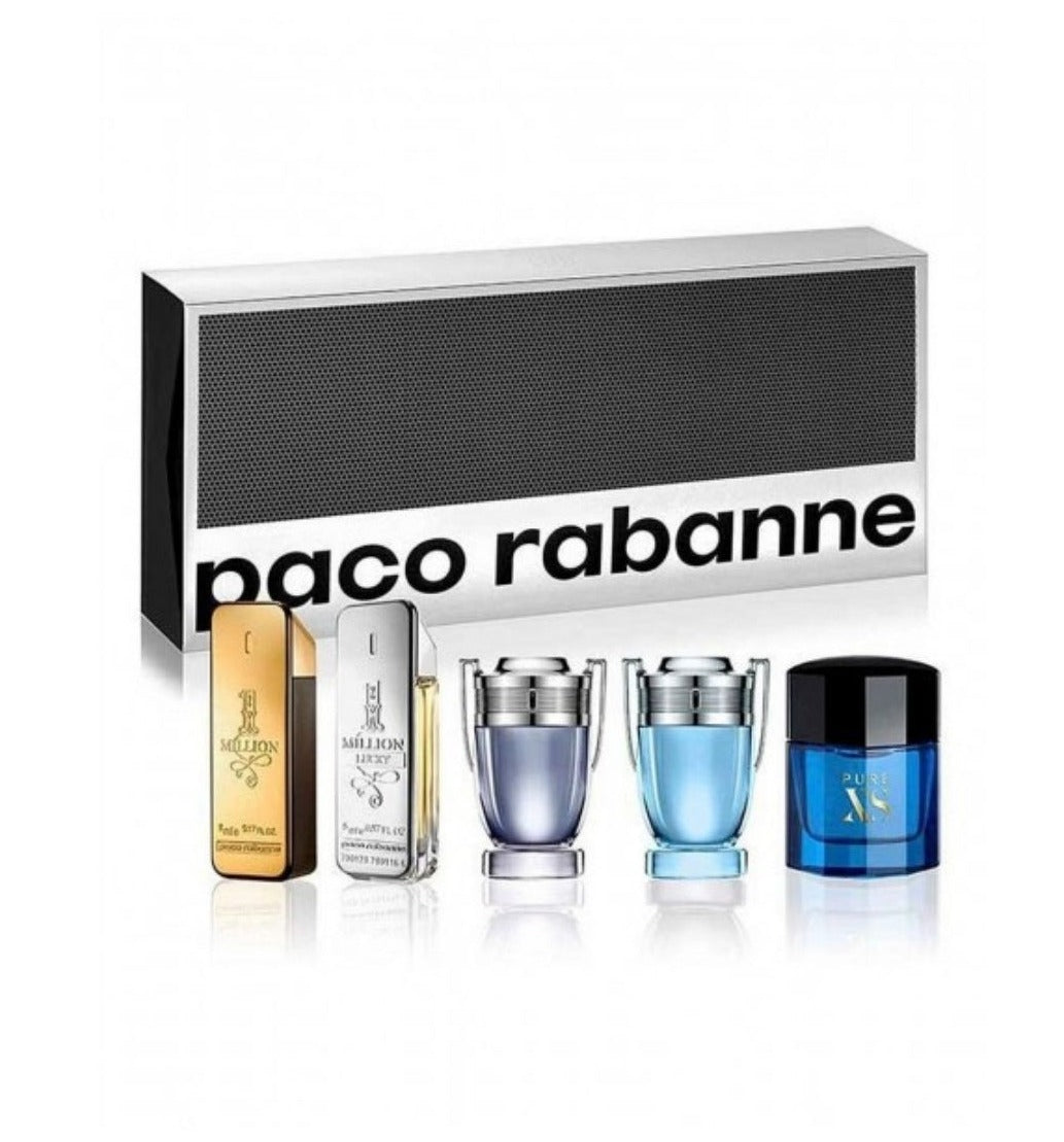 Estuche Paco Rabanne Miniaturas Travel´S 5Pcs 26Ml Hombre