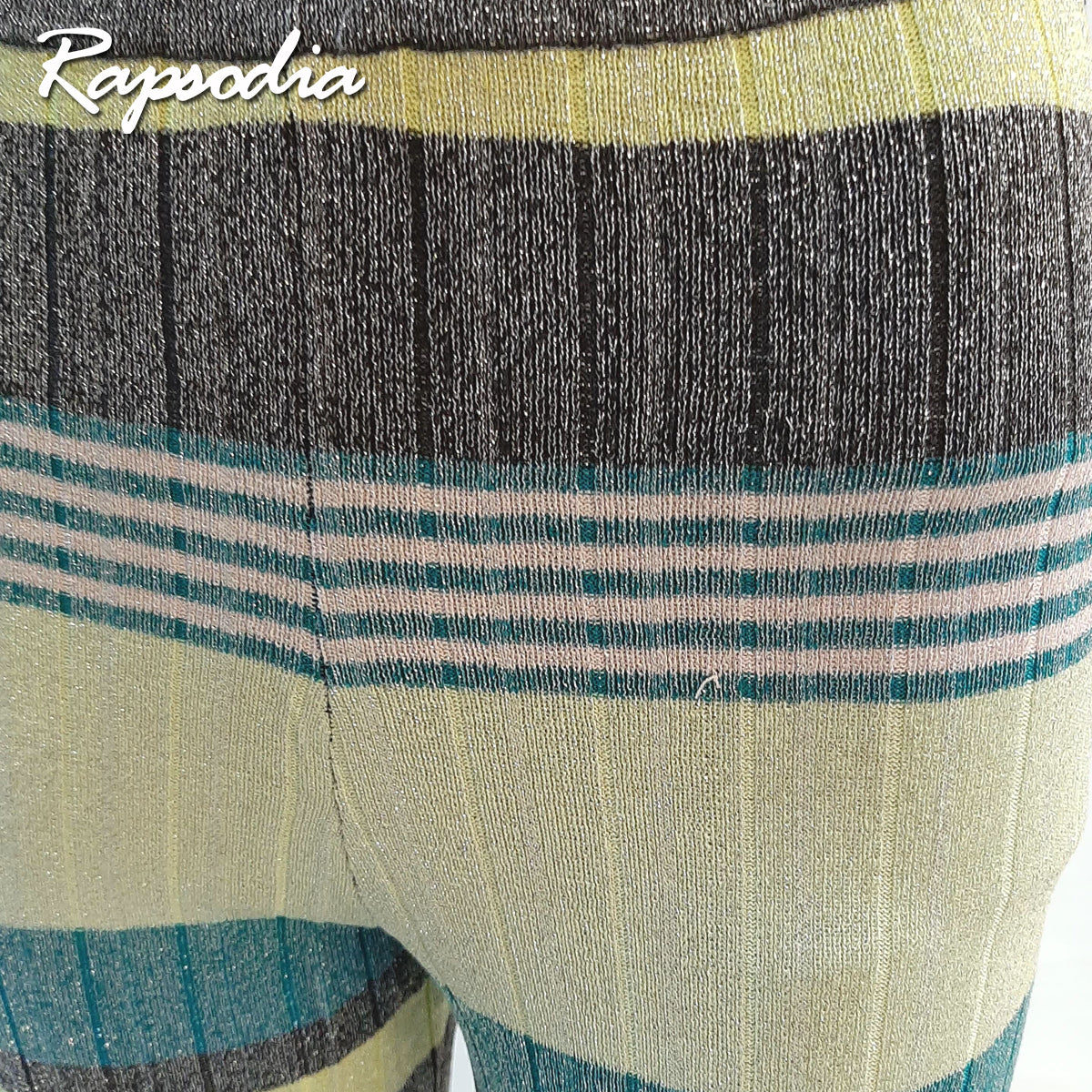 Pantalón Rapsodia Lurex Multicolor