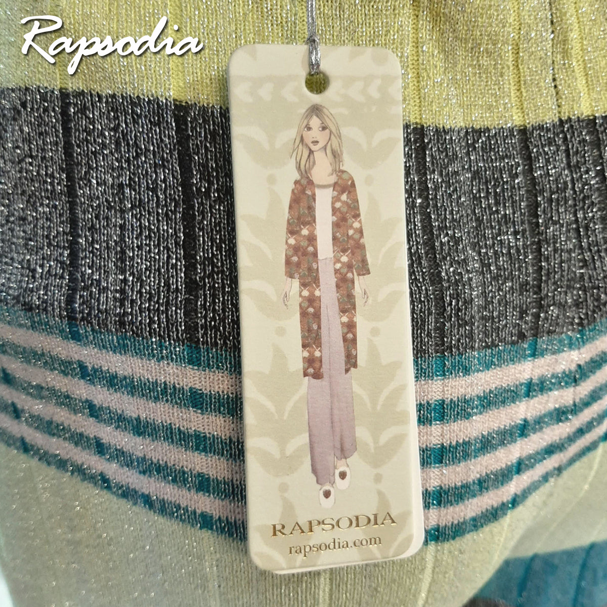 Pantalón Rapsodia Lurex Multicolor