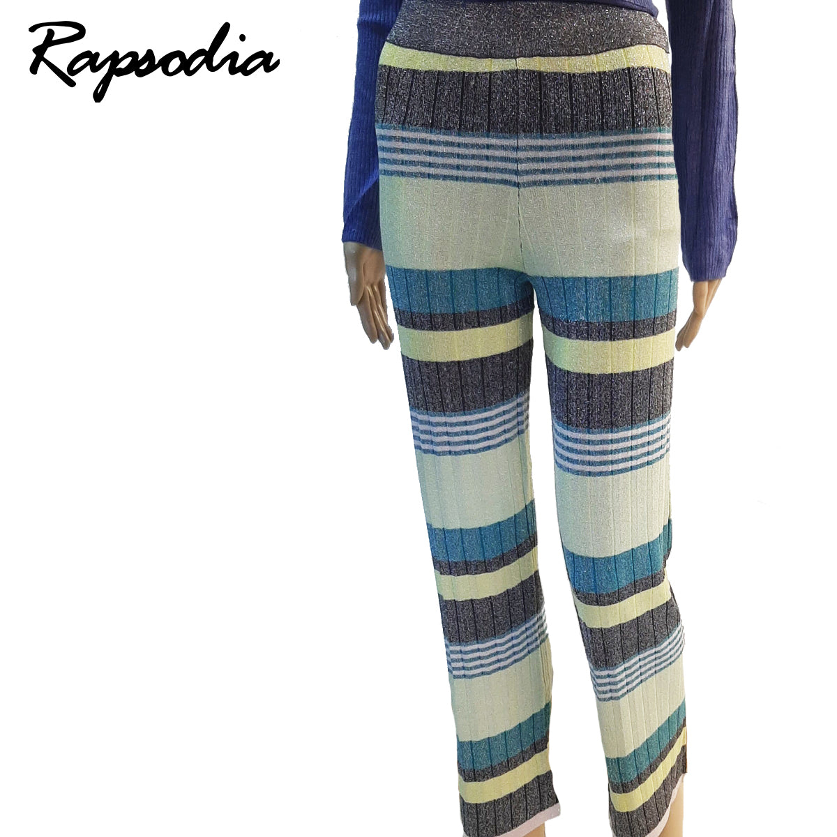 Pantalón Rapsodia Lurex Multicolor