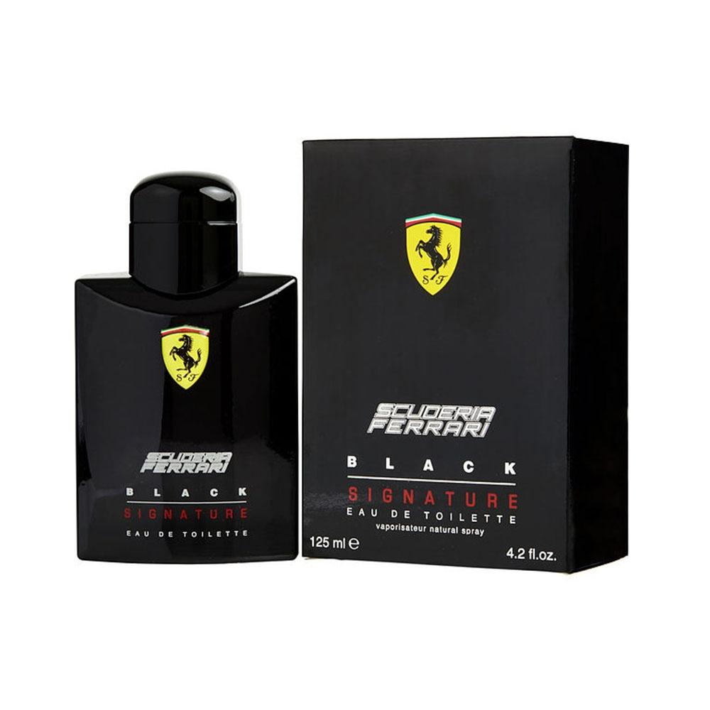 Ferrari Scuderia Black Signature EDT Hombre 125Ml.