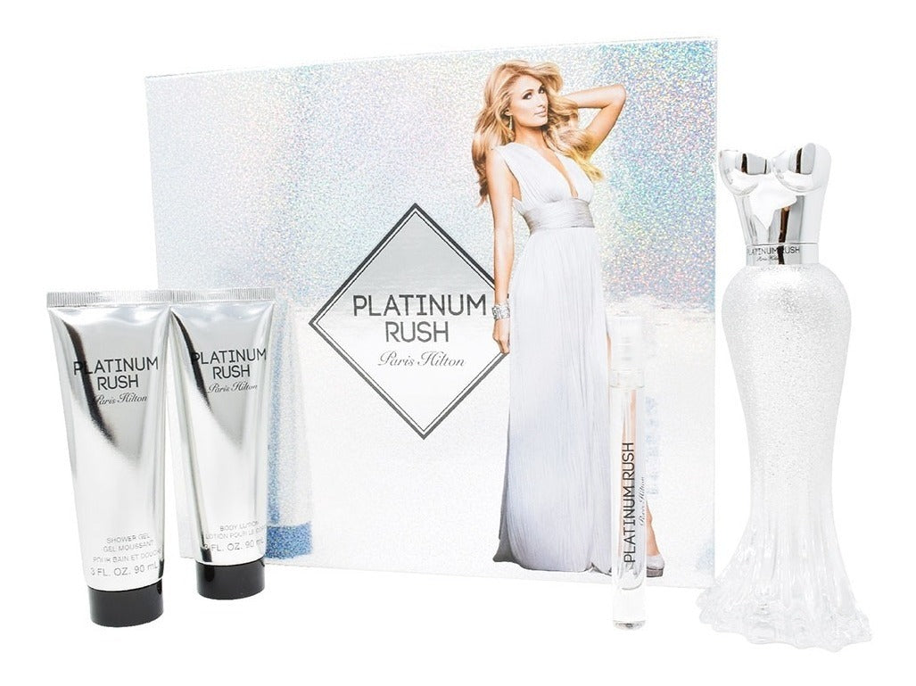 Estuche Platinium Rush Edp 100ml+90ml B/L+90ml S/G Mujer