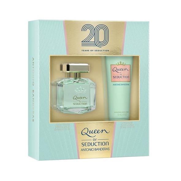 ESTUCHE (QUEEN OF SEDUCTION 80ML + BL 75 ml) 20 YEARS