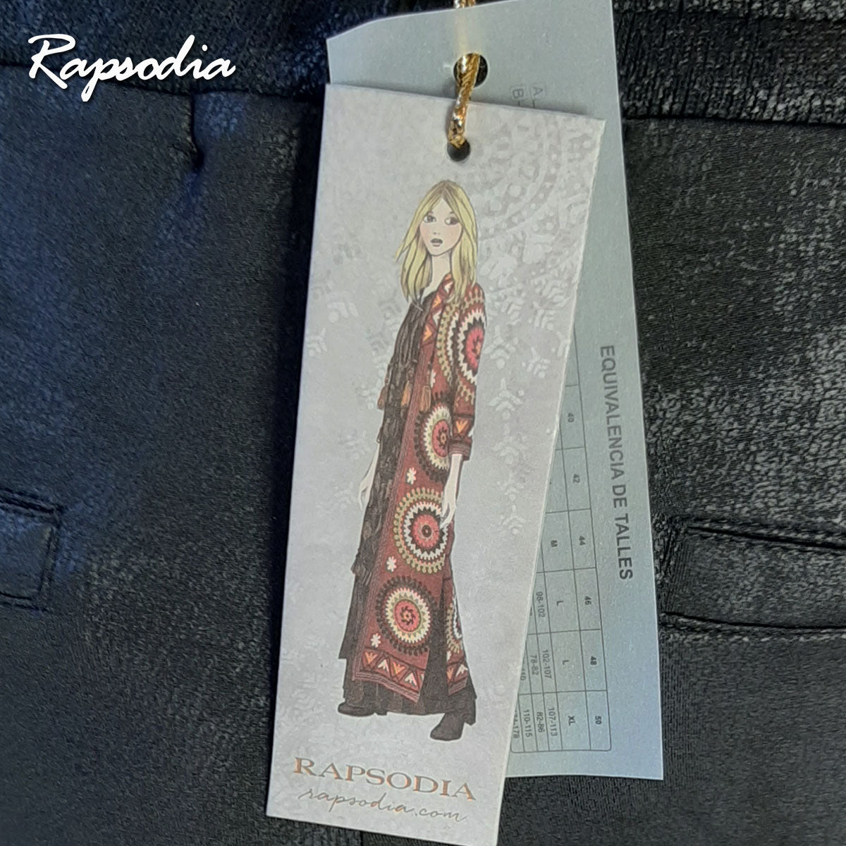 Pantalon Rapsodia Bab Franko Negro